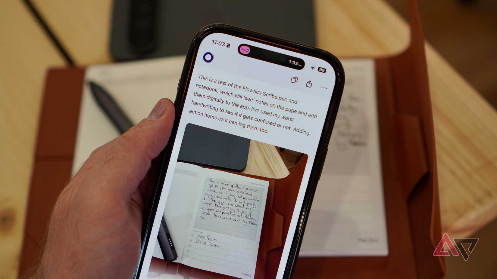The Scribe app and Flowtica Folio