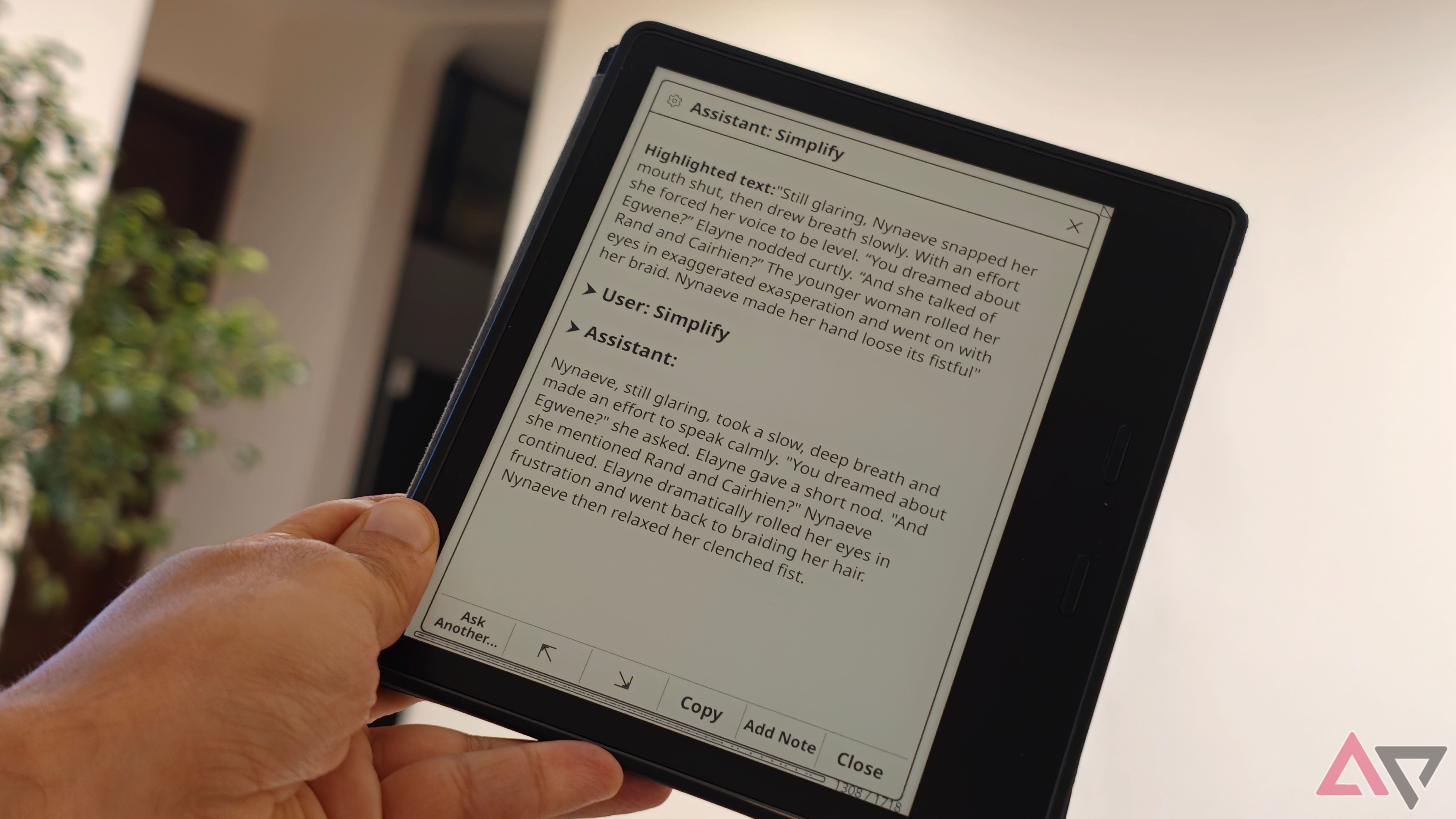 Gemini on jailbroken Kindle 3