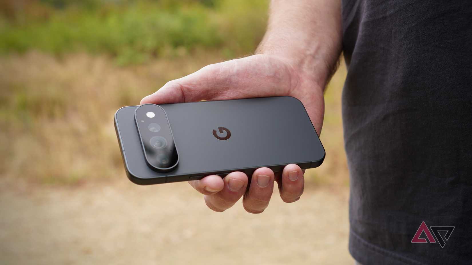 A person holding the Google Pixel 11 Pro