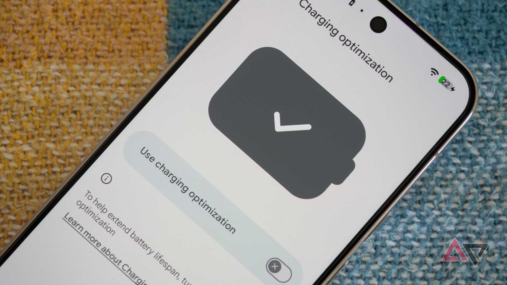 Google Pixel 11 Pro XL showing the Charging Optimization option disabled