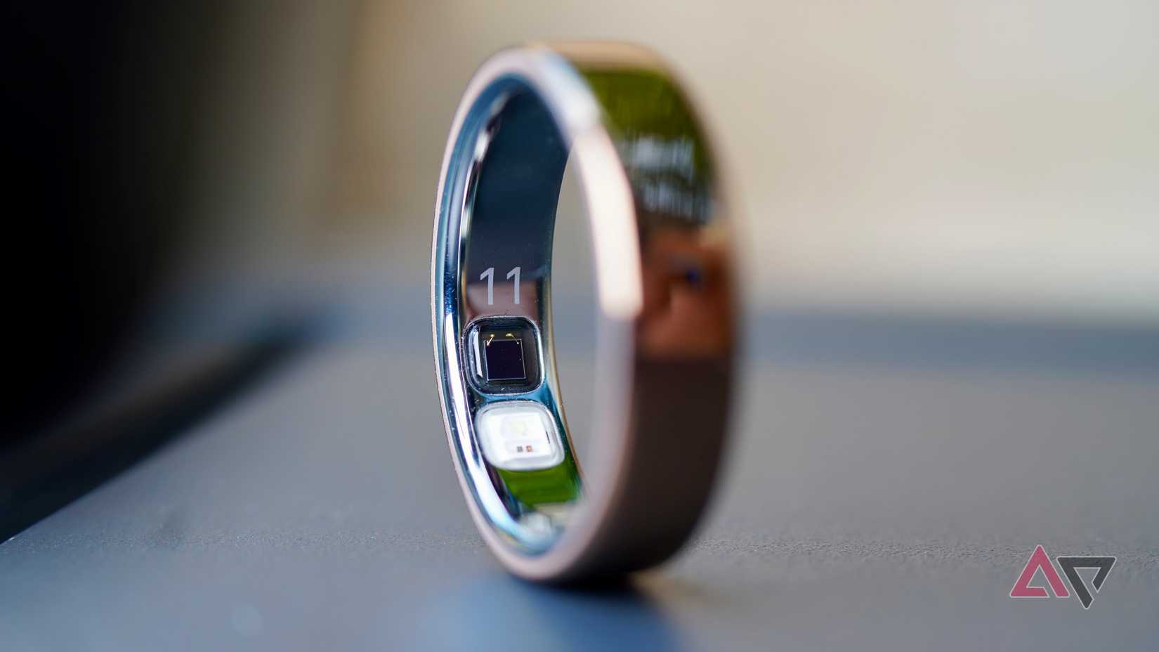 The Oura Ring 5's size label