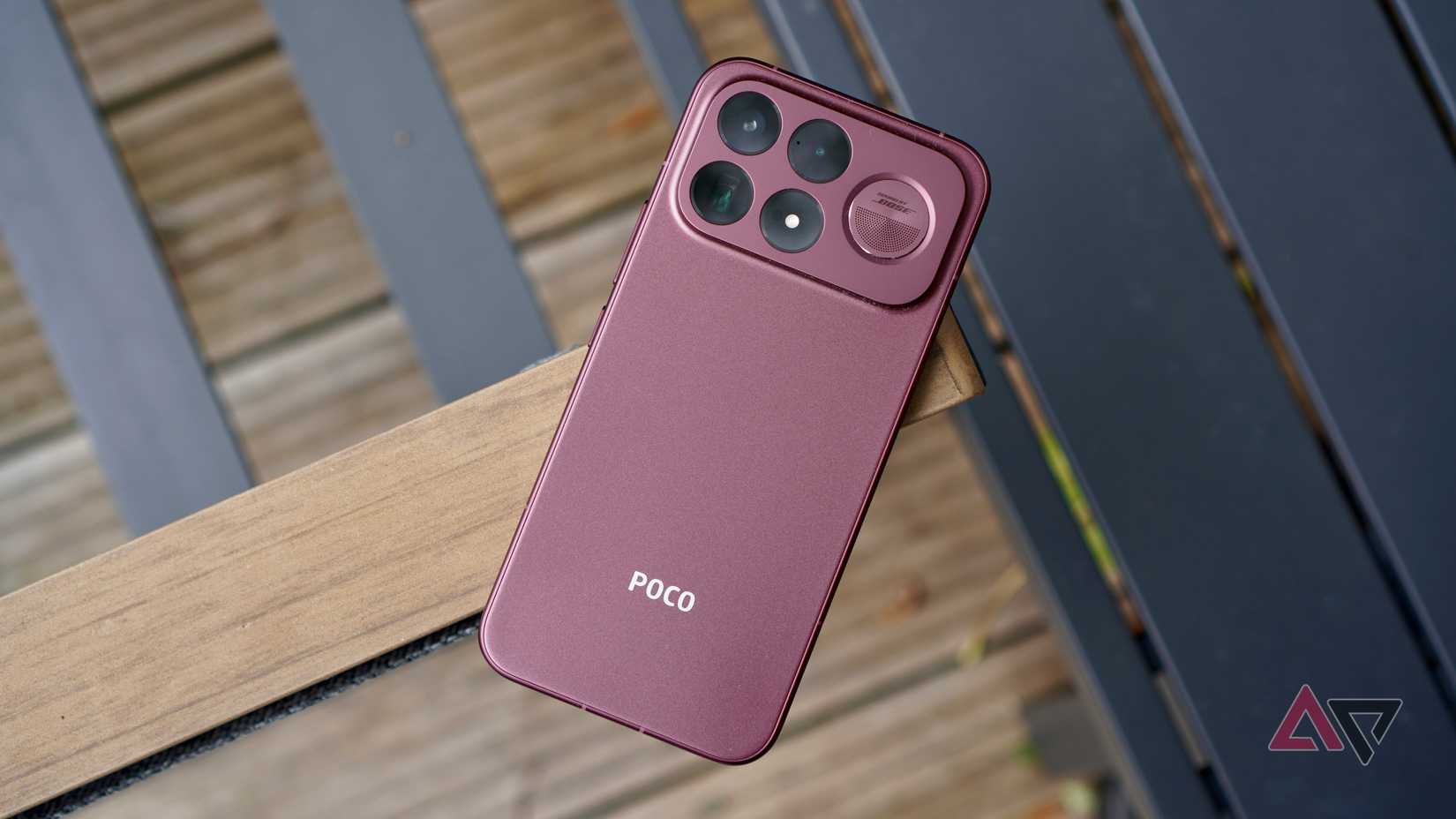 The back of the Poco F9 Ultra