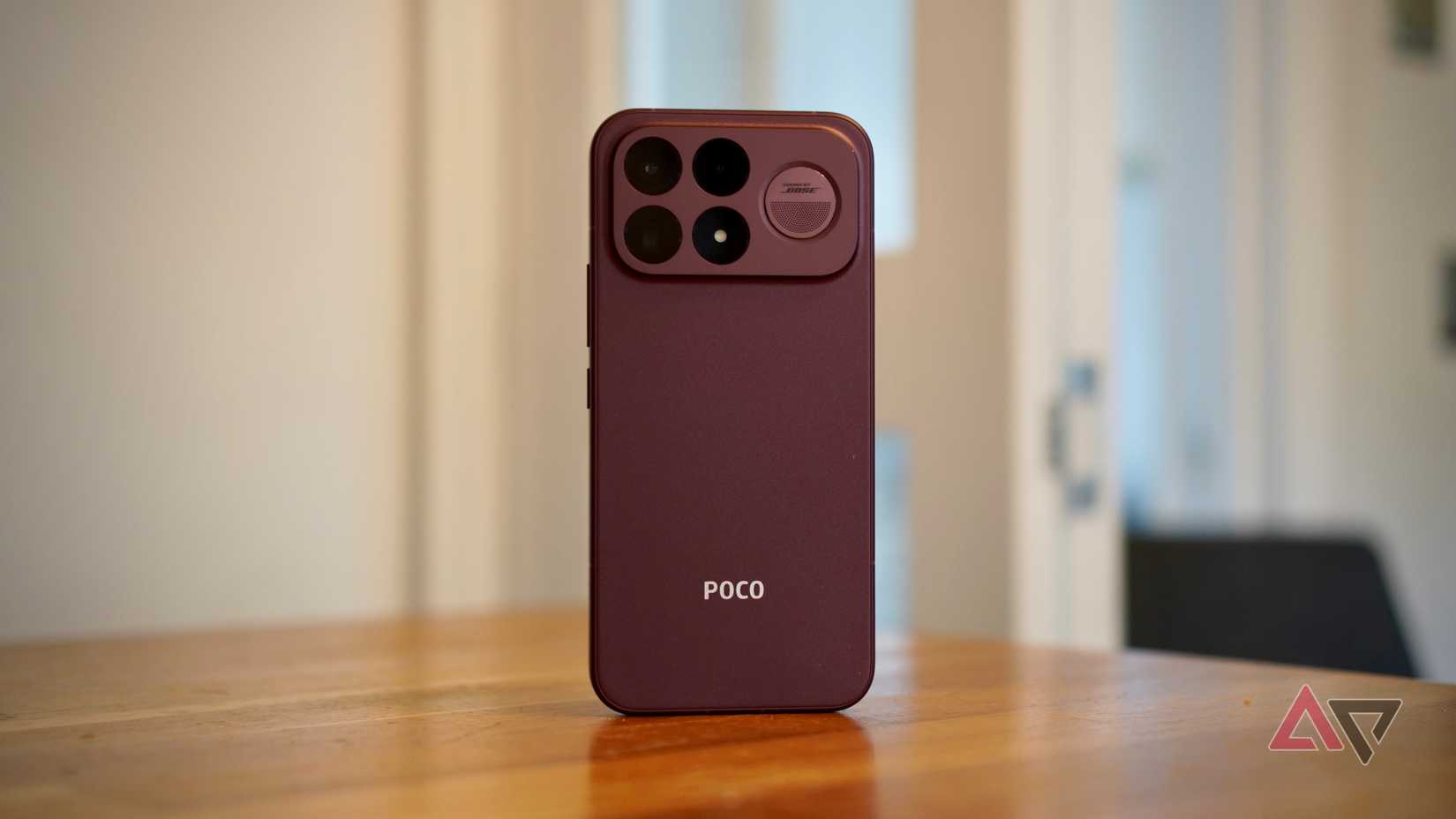 The back of the Poco F9 Ultra