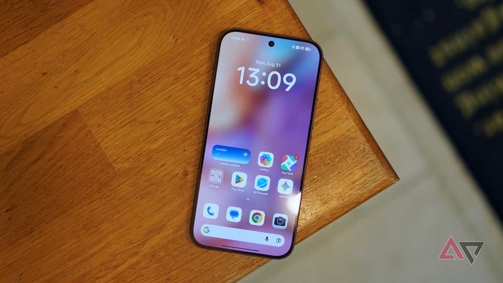 The Poco F9 Ultra's screen