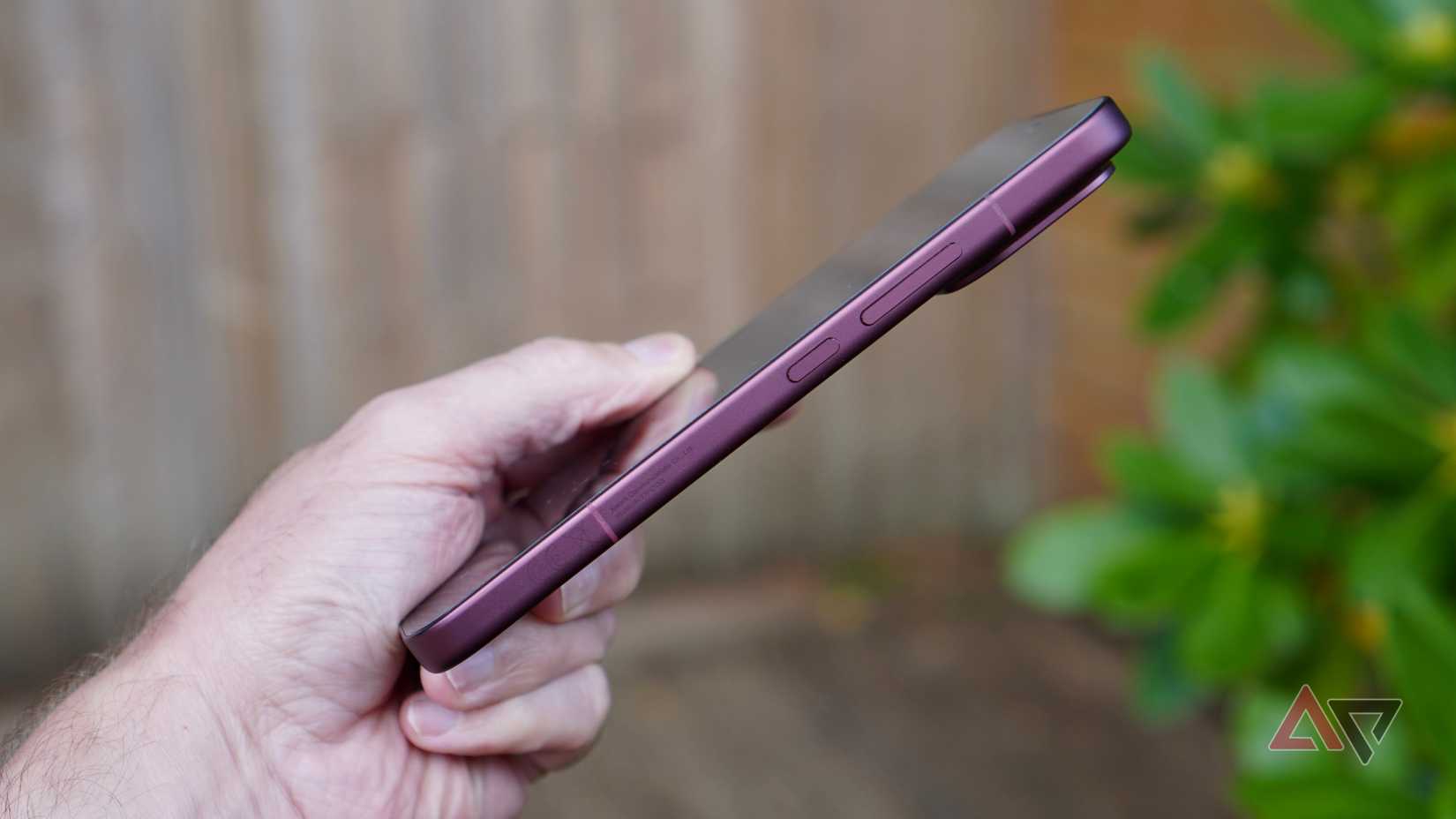 The side of the Poco F9 Ultra