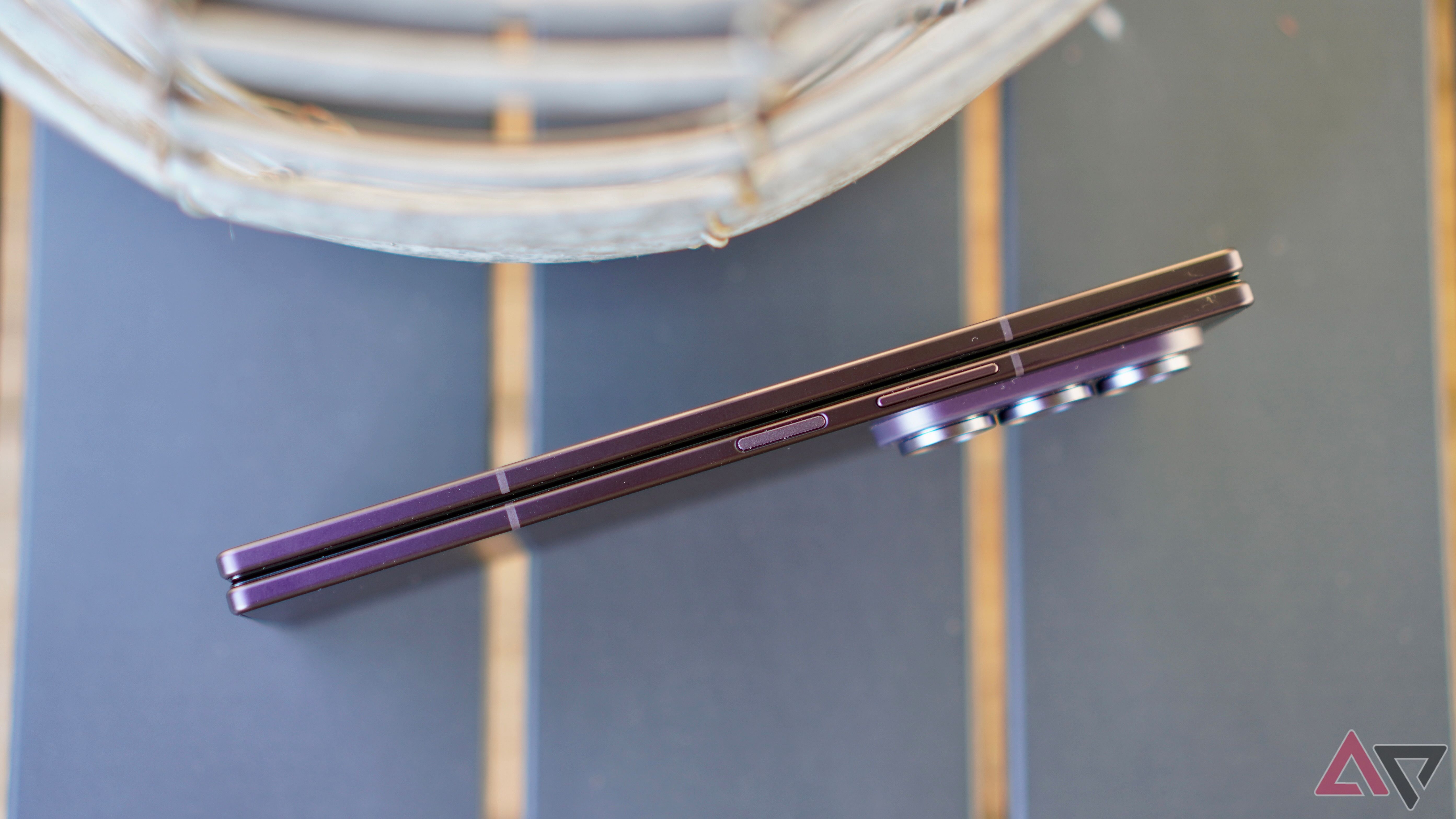 The buttons on the side of the Samsung Galaxy Z Fold 8 Ultra