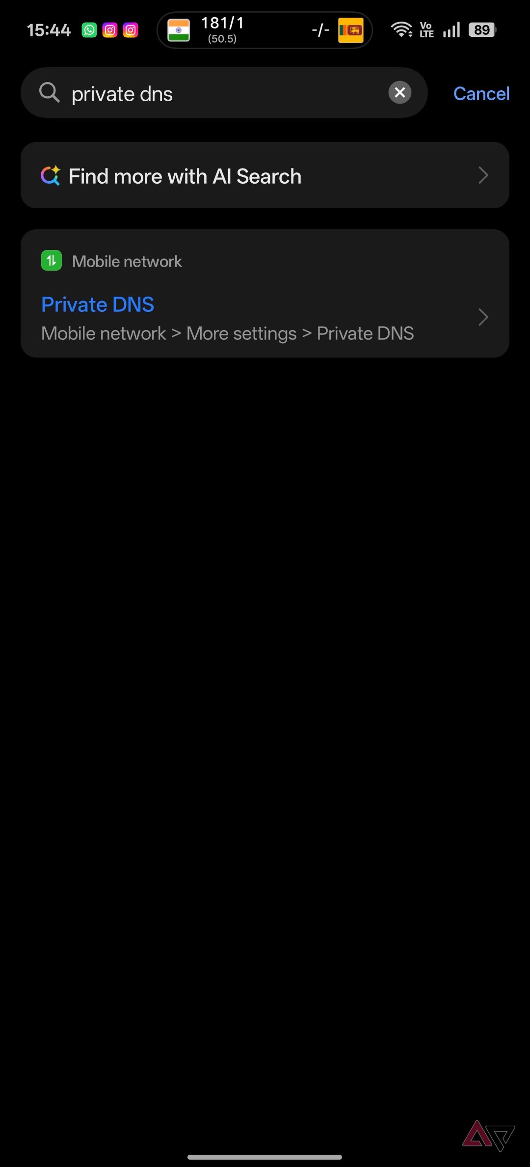 Impostazioni Smart DNS: DNS privato