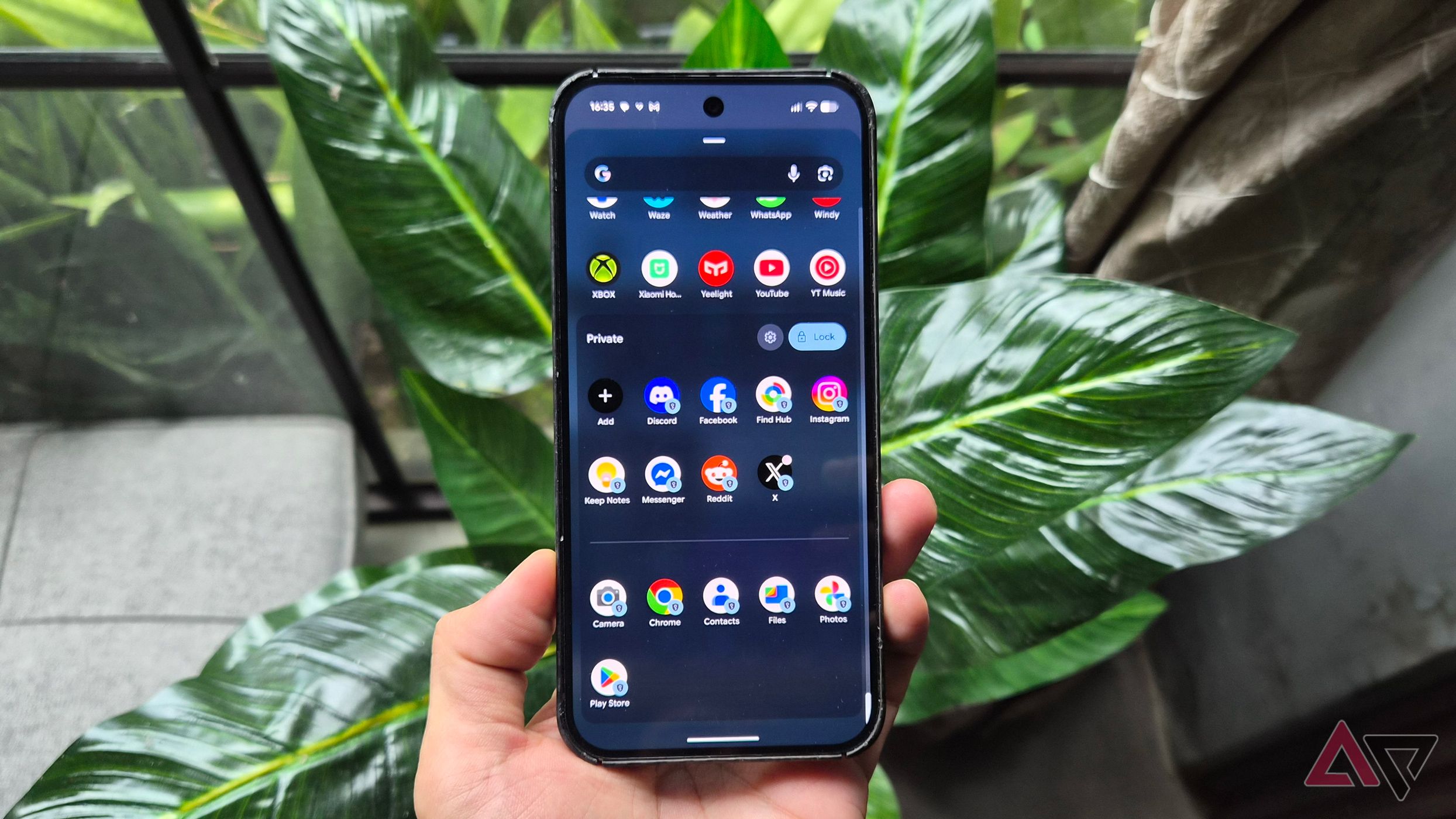 Android Private Space apps