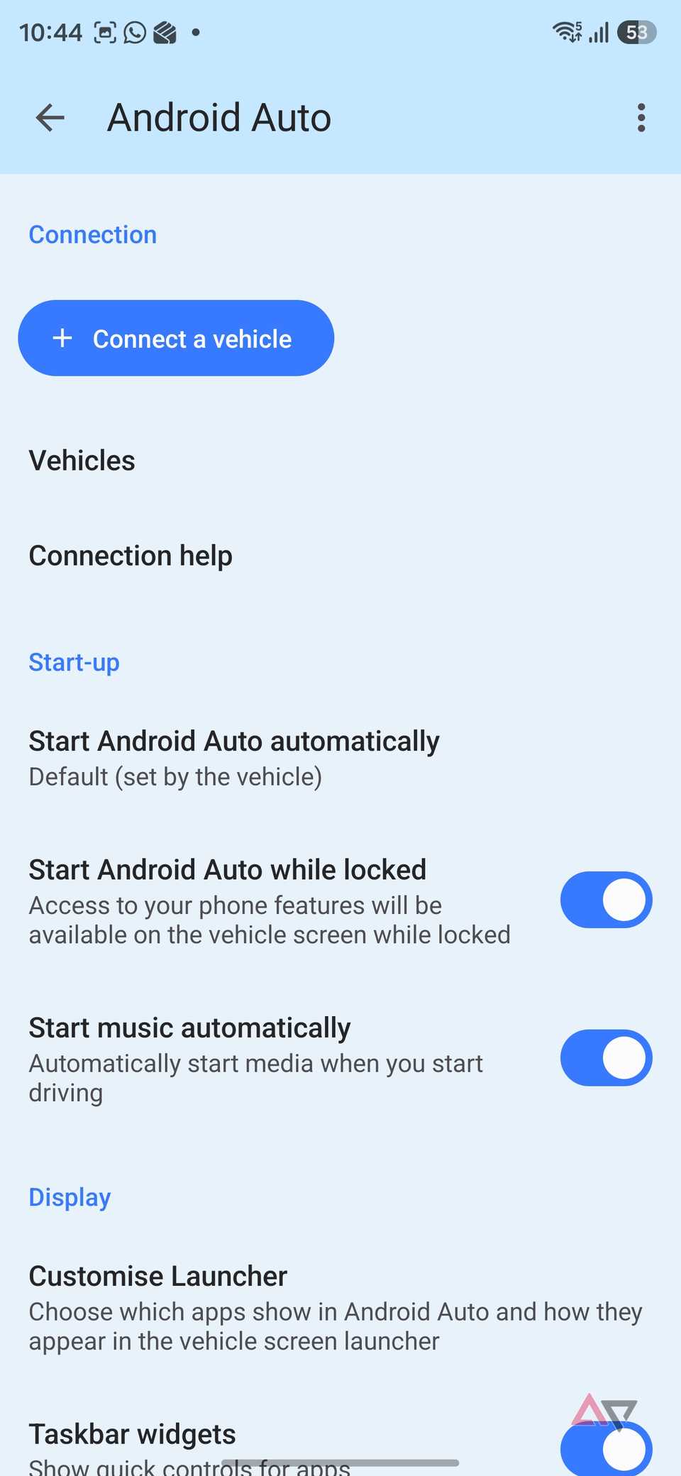 вимкніть початкову музику в Android Auto