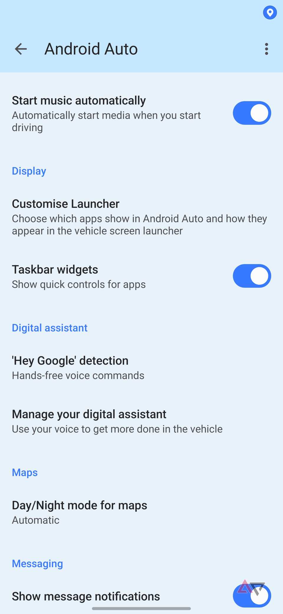 Налаштування Android Auto