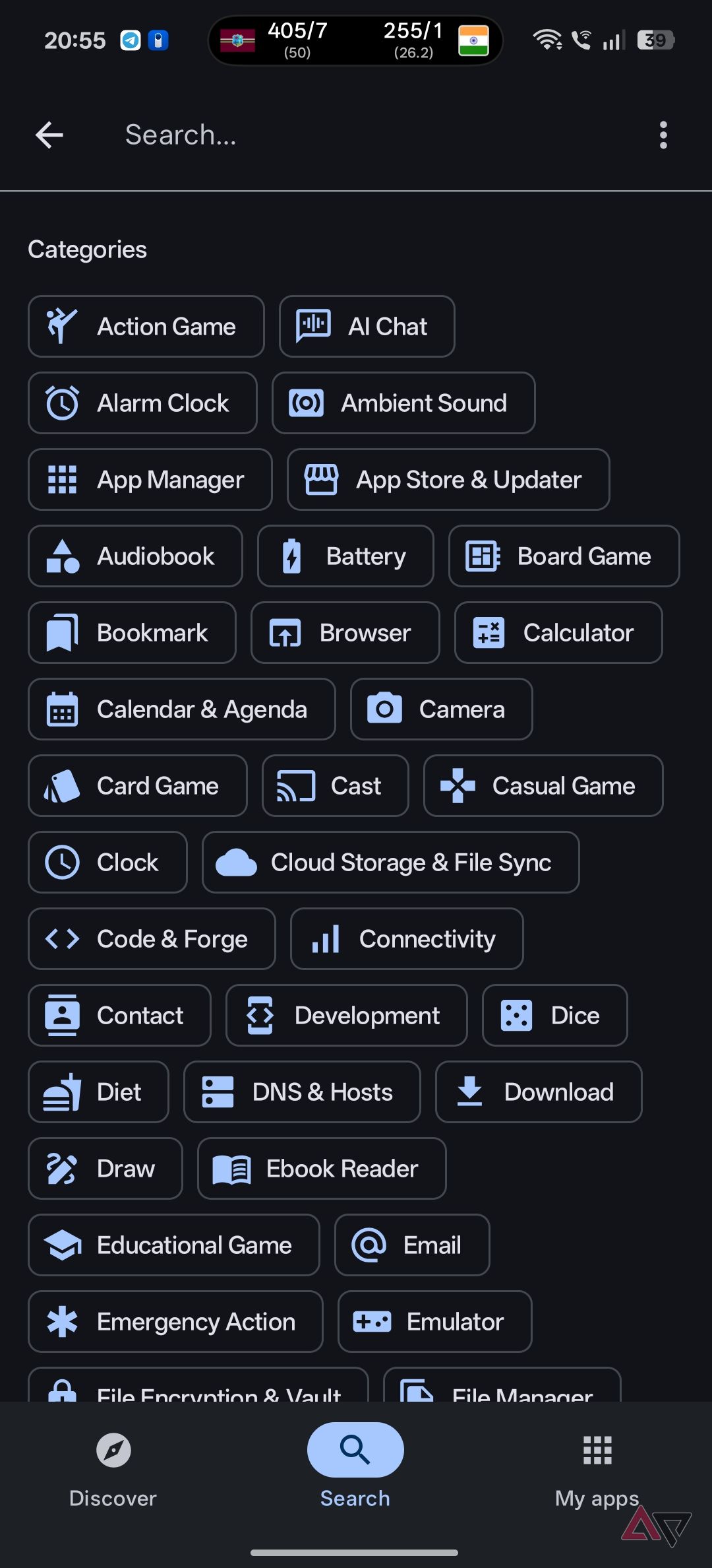 F-Droid 2.0 categories