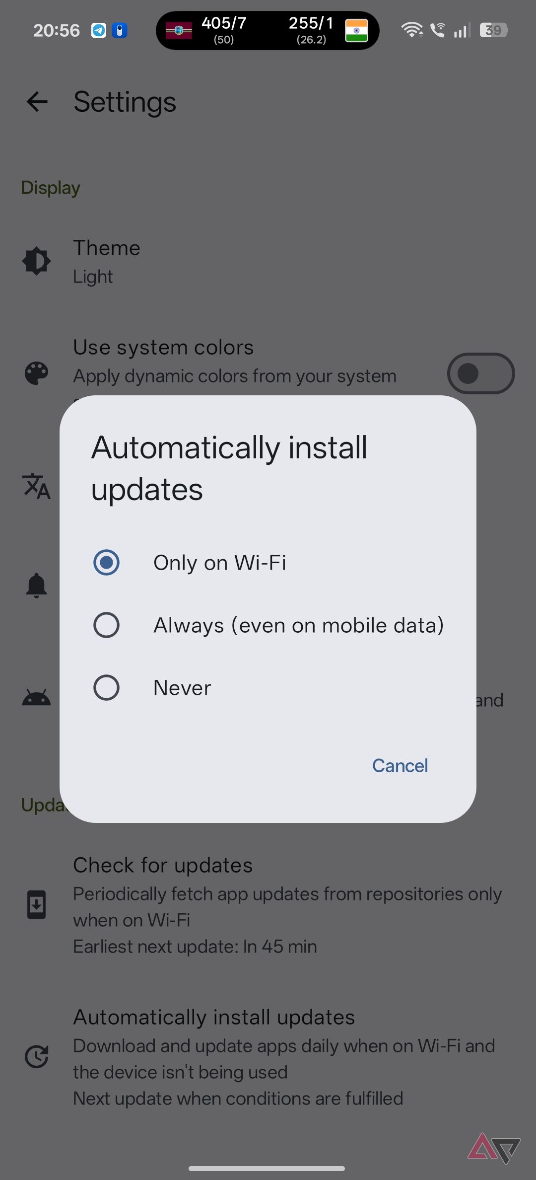 F-Droid 2.0 installing app updates