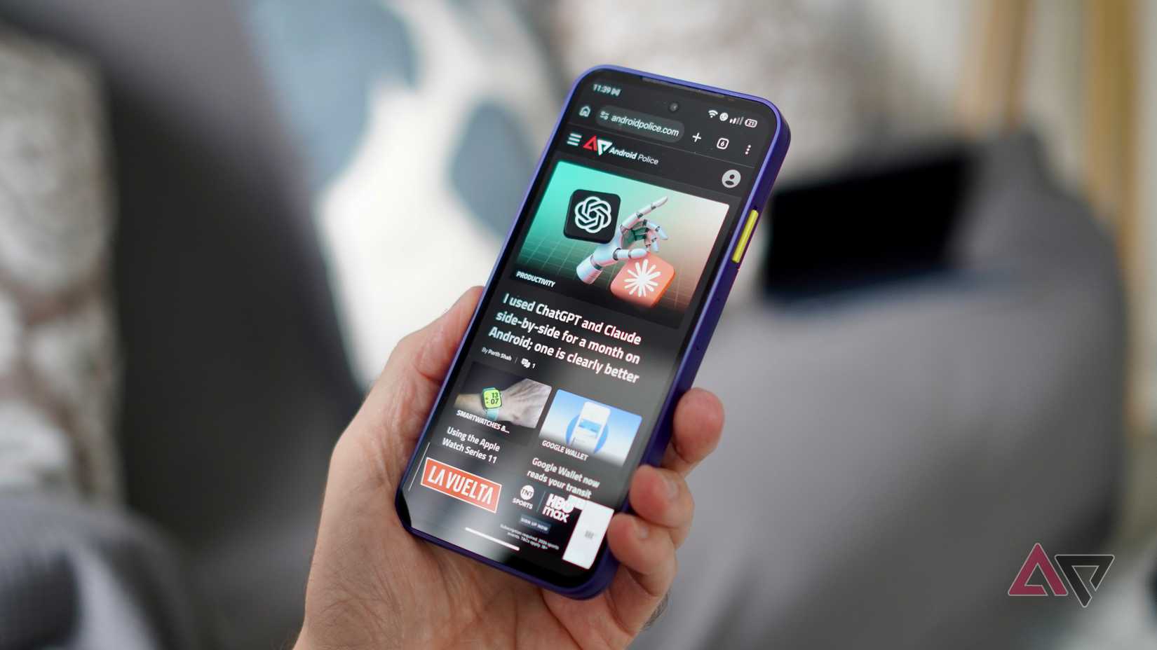Browser on the Fairphone Gen 6 Plus