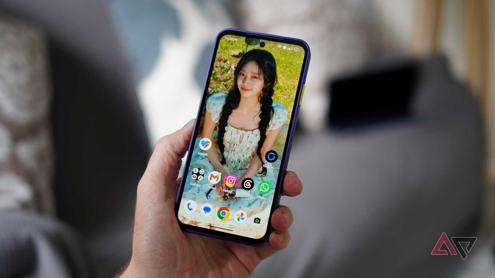 The Fairphone Gen 6 Plus's home screen