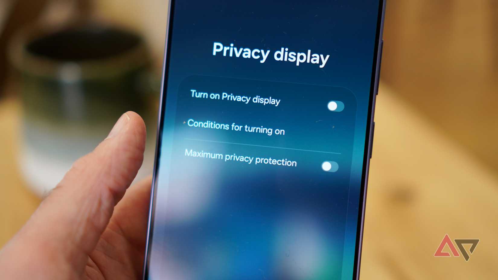 Using the privacy mode on the Samsung Galaxy S26 Ultra