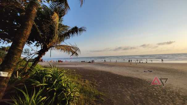 Visiting Mandred beach during a time for sunset according to Gemini's recommendation