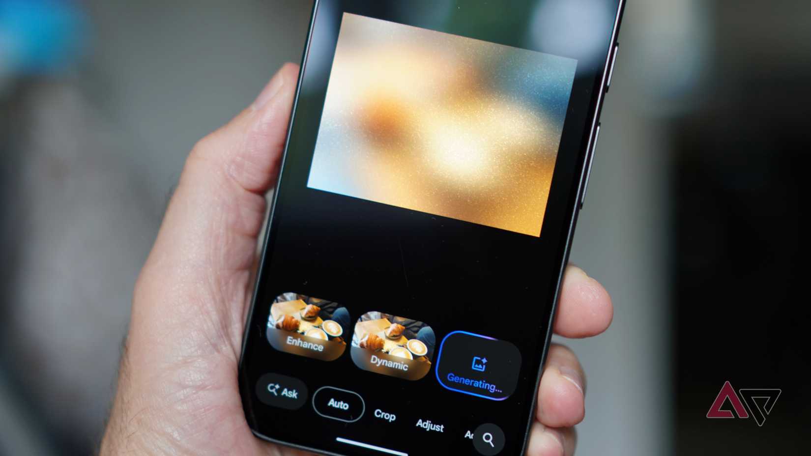 Using the AI Enhance feature in Google Photos on the Google Pixel 11 Pro