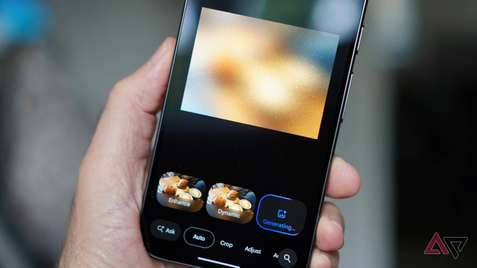 Using the AI Enhance feature in Google Photos on the Google Pixel 11 Pro