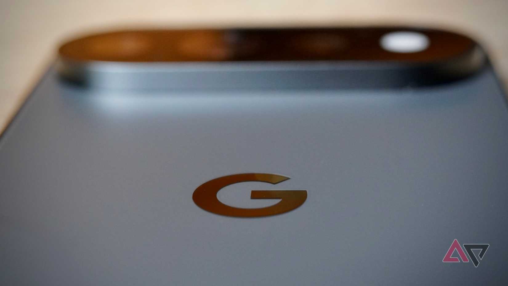 Il logo di Google su Google Pixel 11 Pro
