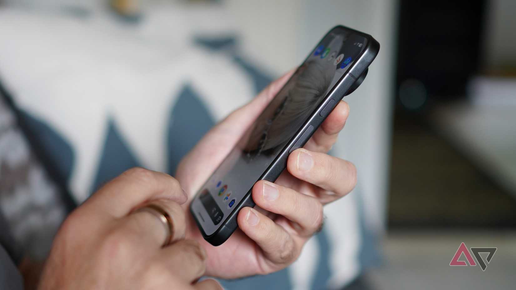 A person holding the Google Pixel 11 Pro