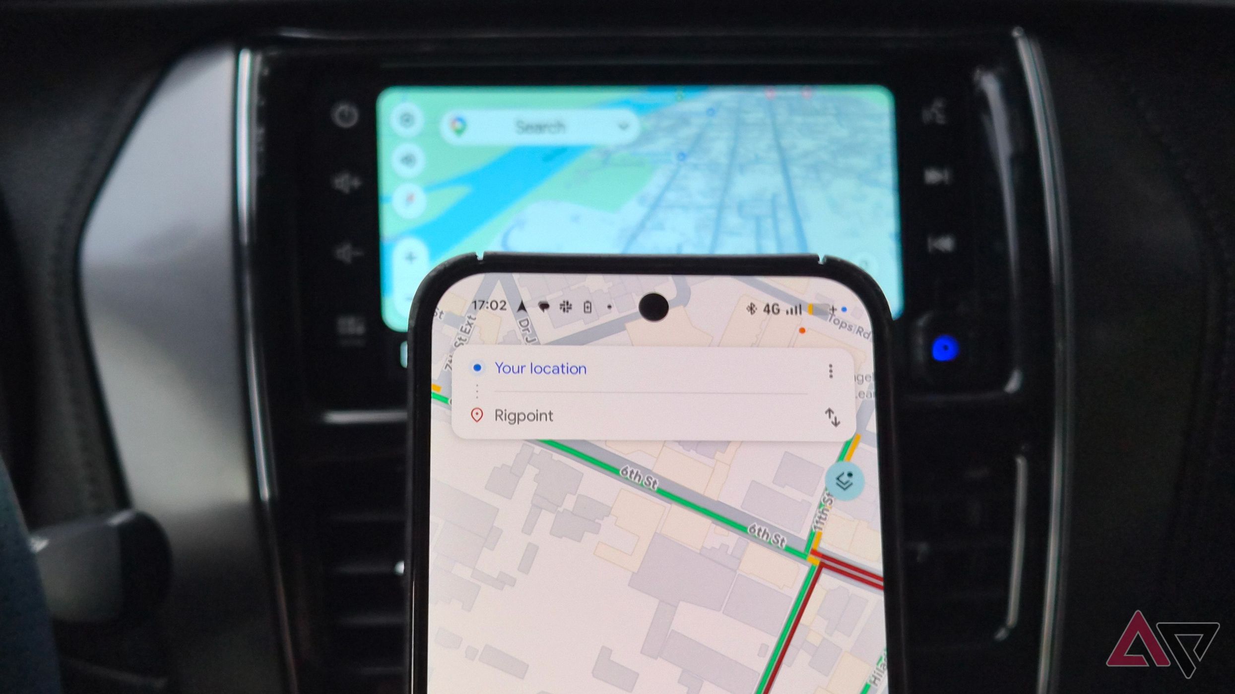 Google Pixel phone and Android Auto with Google Maps