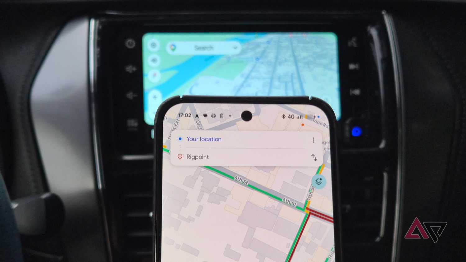 Google Pixel phone and Android Auto with Google Maps