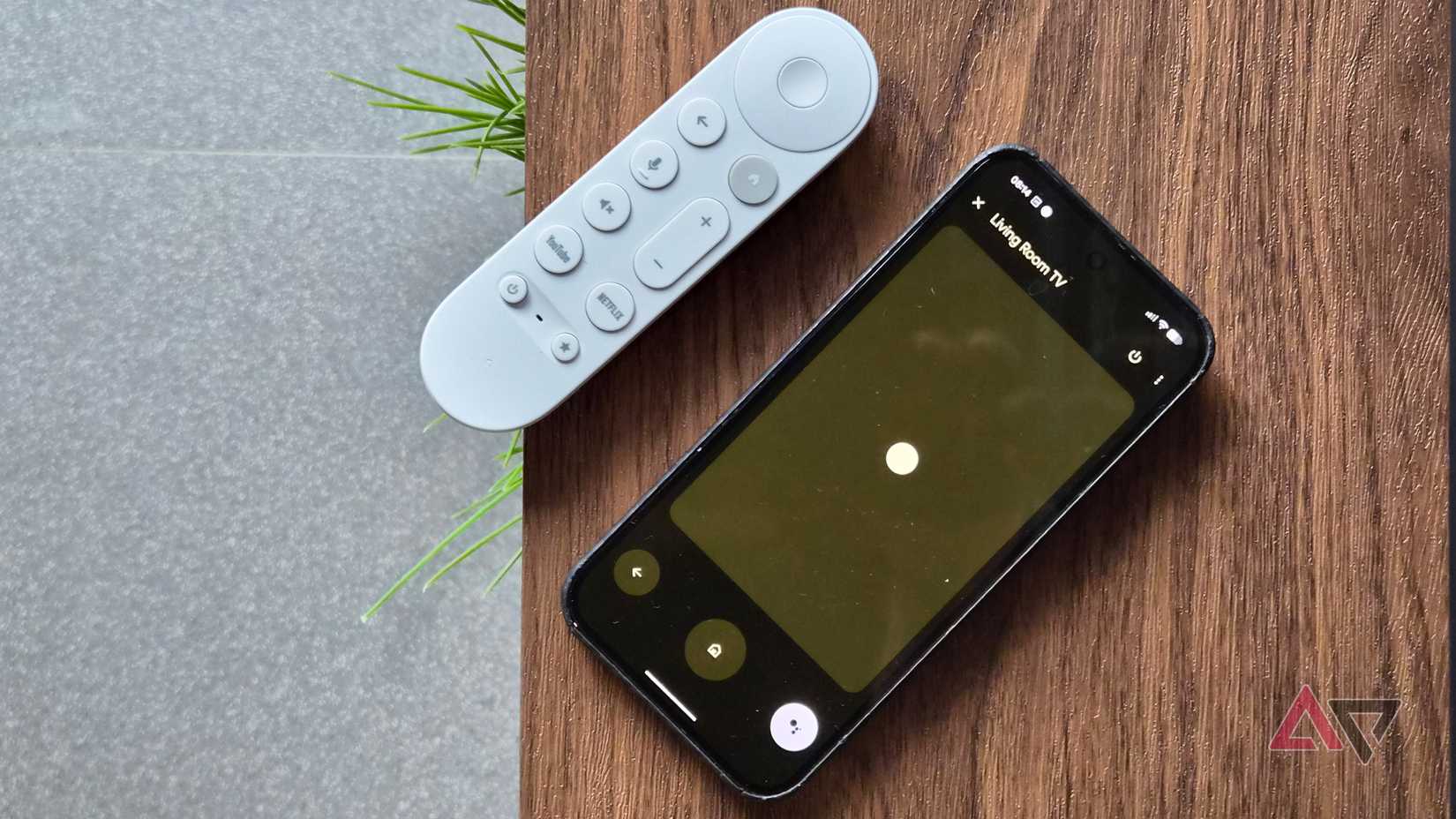 Google-TV-Streamer-4k-remote-and-Pixel-phone-connected-as-controller-on-a-desk-1