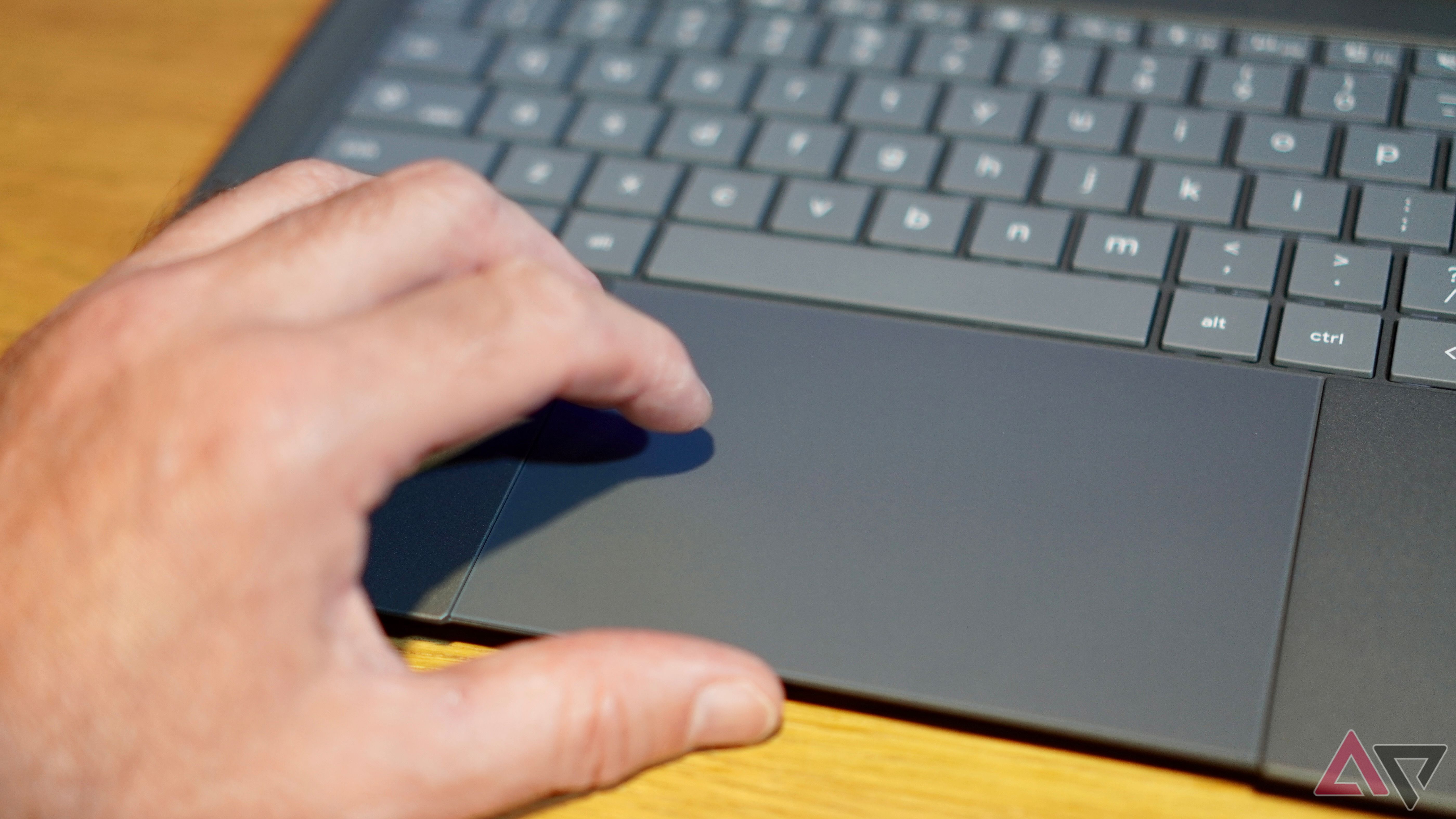 The trackpad on the Asus Googlebook