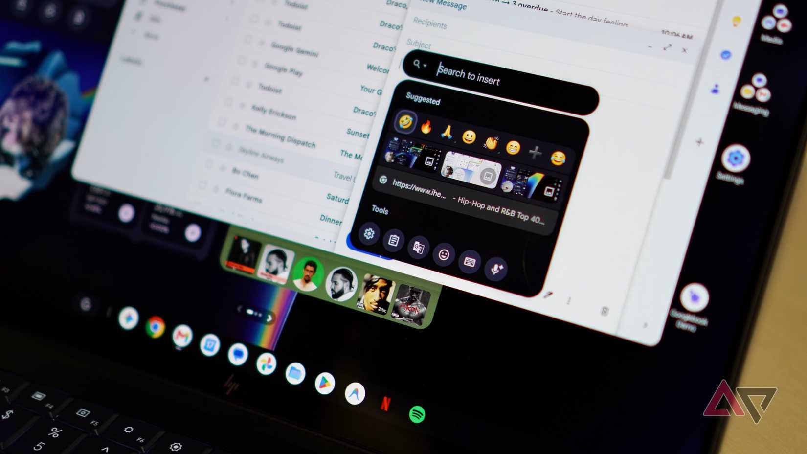 Using the Magic Pointer on a Googlebook