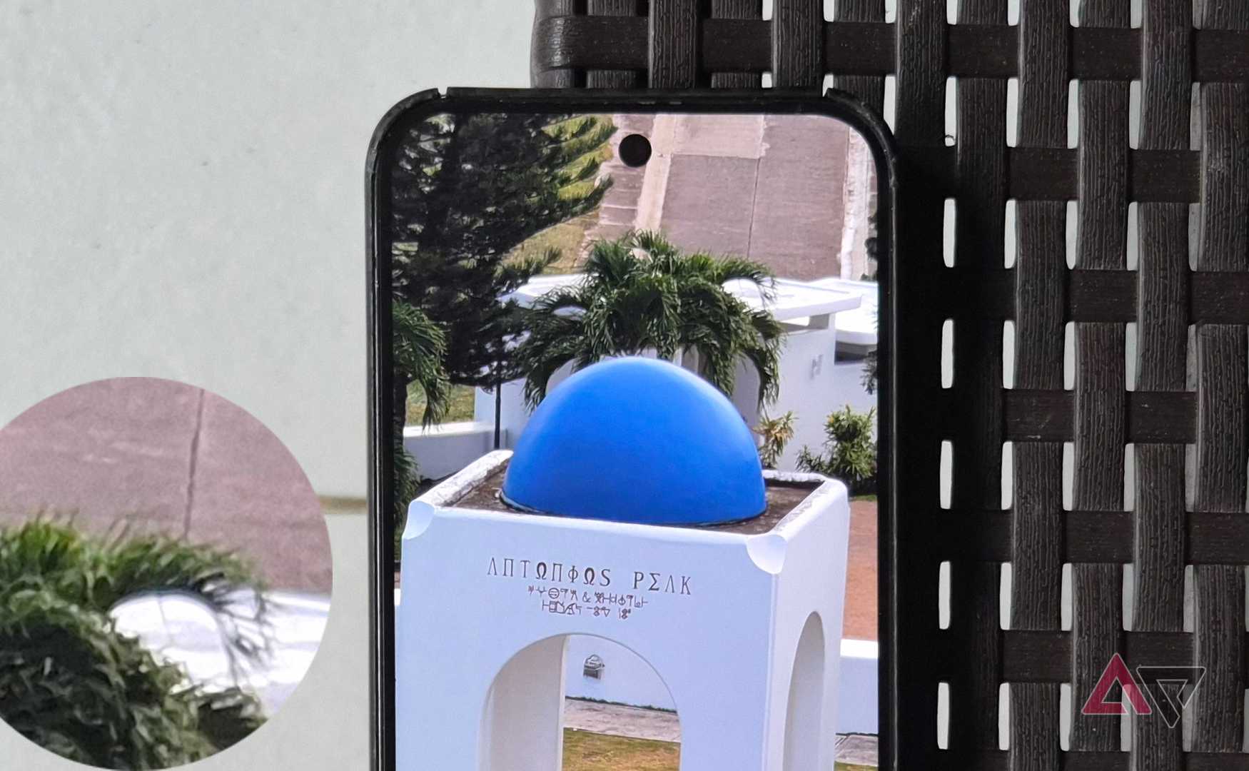 At lower display resolution on a Pixel