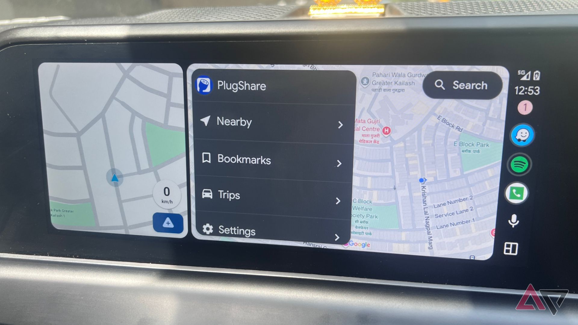 приложение PlugShare для Android Auto — иллюстрация 2 к материалу