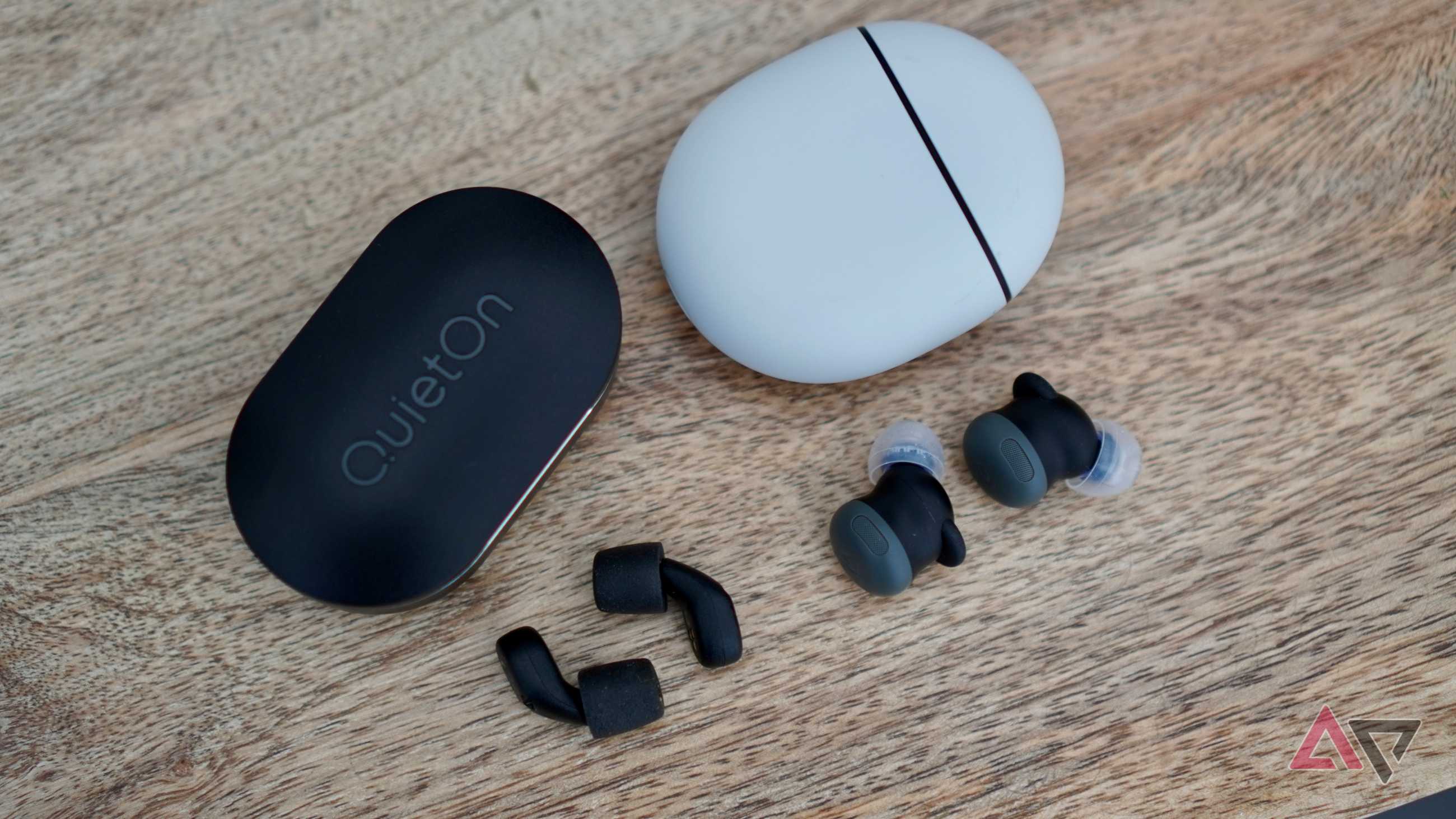 The QuietOn 4 with the Google Pixel Buds Pro 2