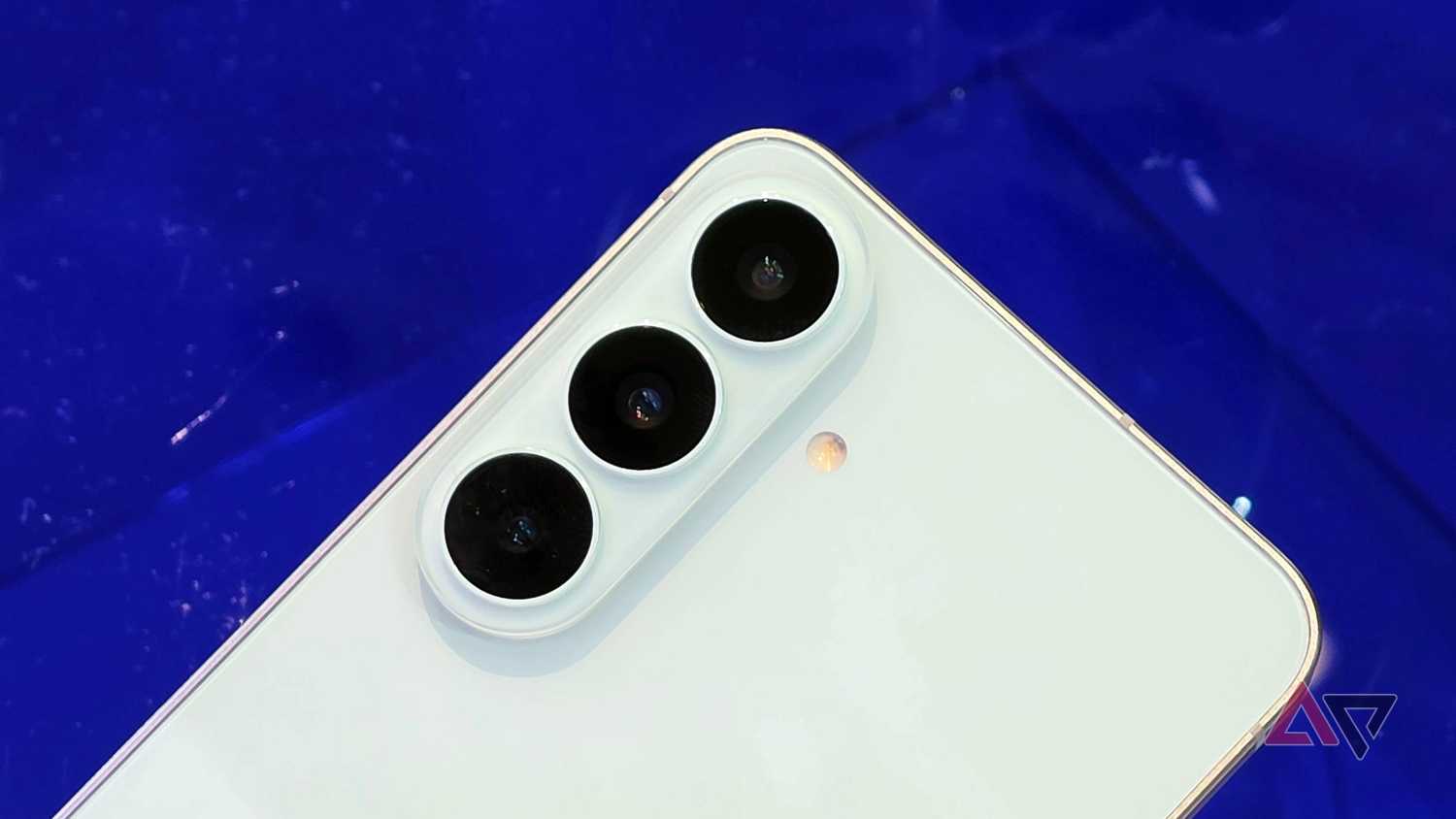 The Samsung Galaxy S26 FE's camera bump.