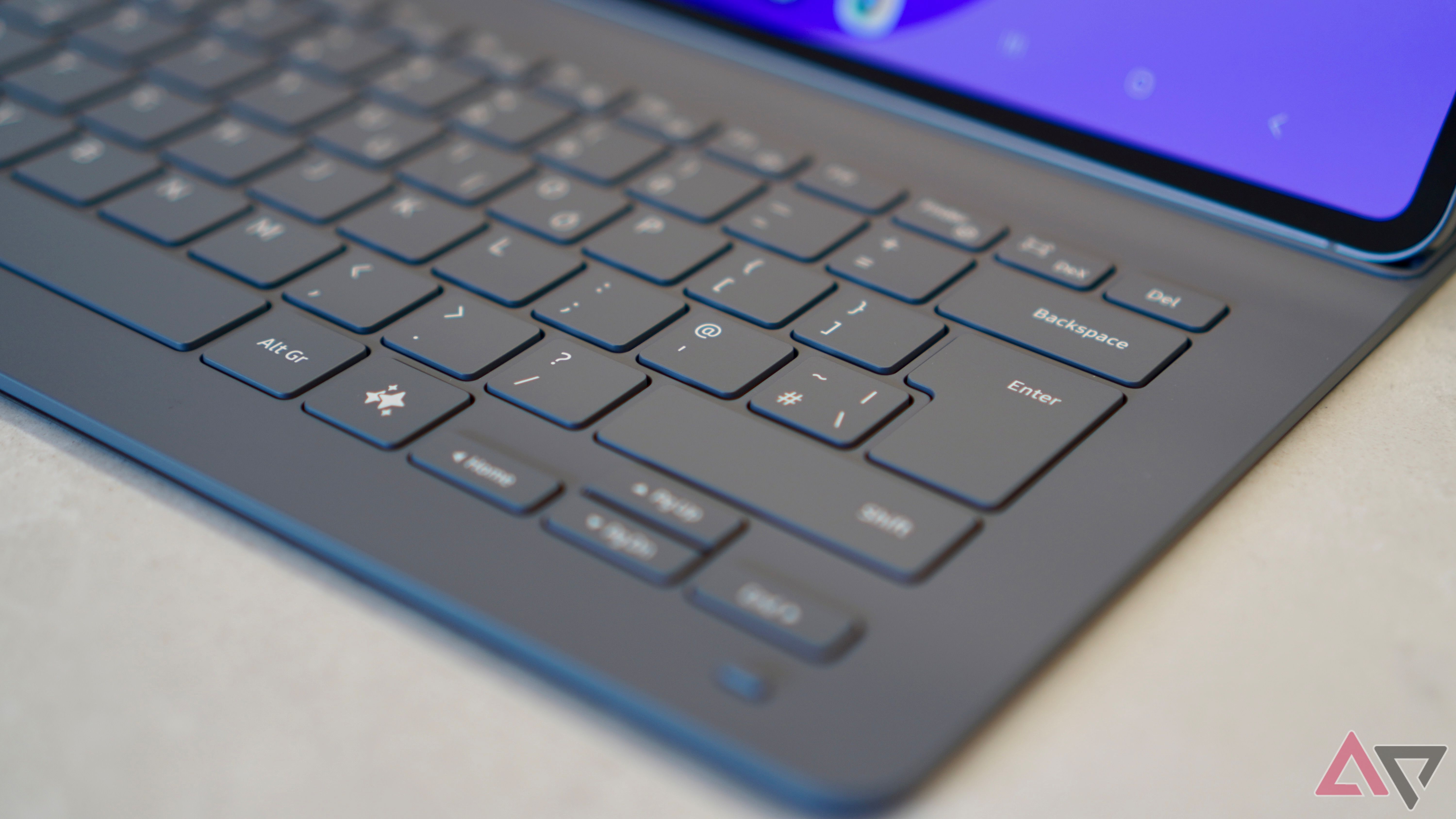The Samsung Galaxy Tab S12 Plus with Book Cover Keyboard case