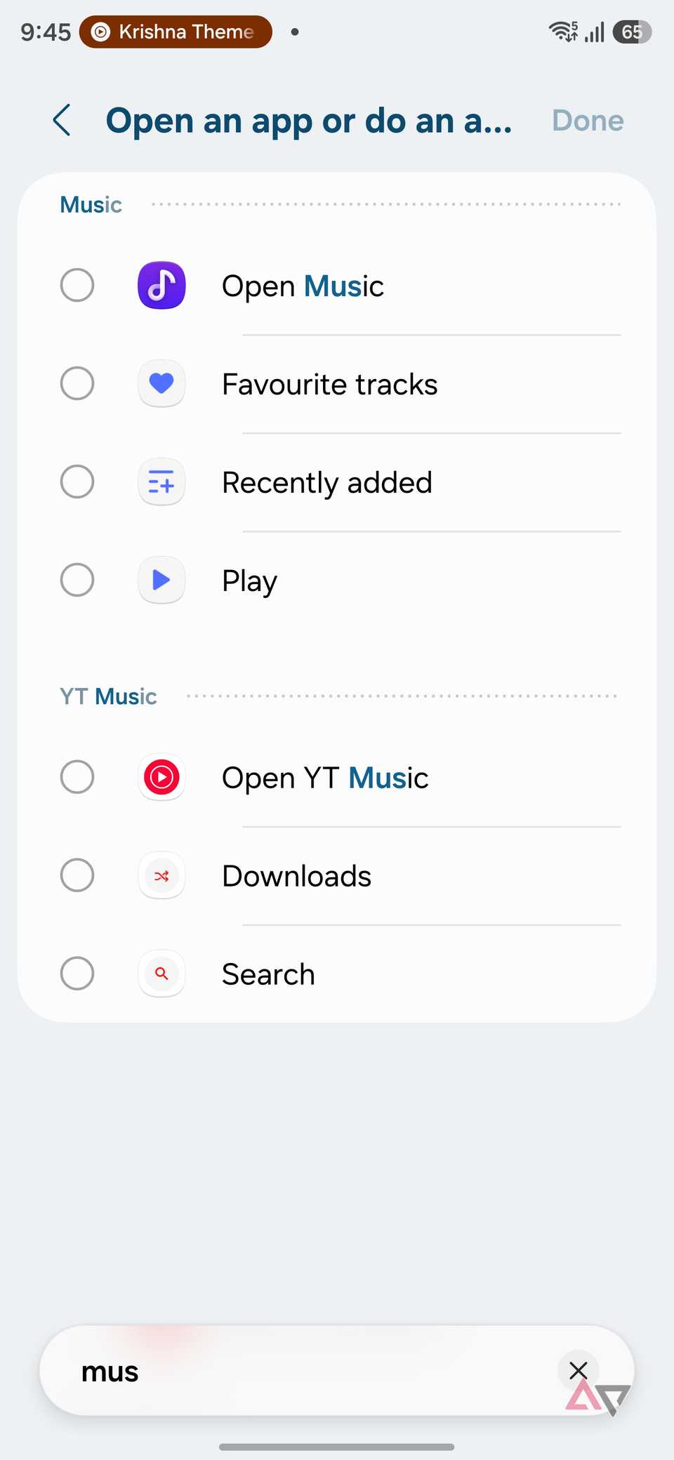 samsung headphone routine