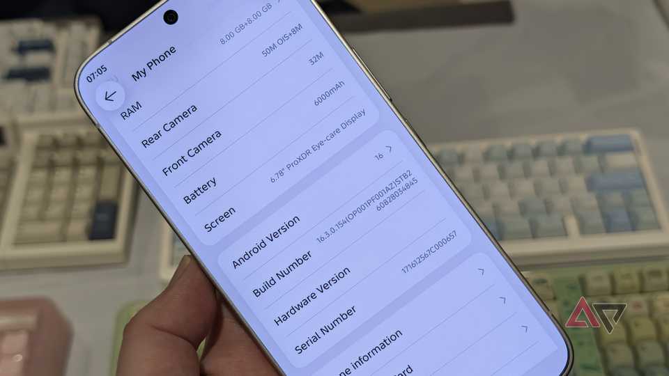 Tecno Borderless Concept, About My Phone