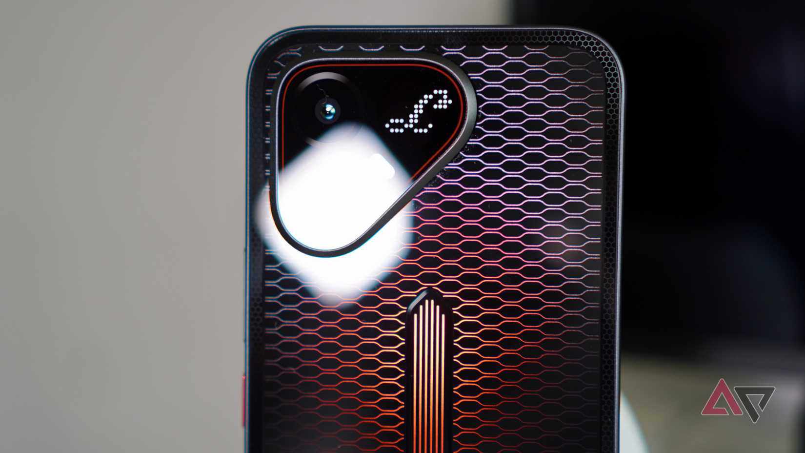 The Tecno Pova 8 Pro Tonino Lamborghini Limited Edition's pattern on the back
