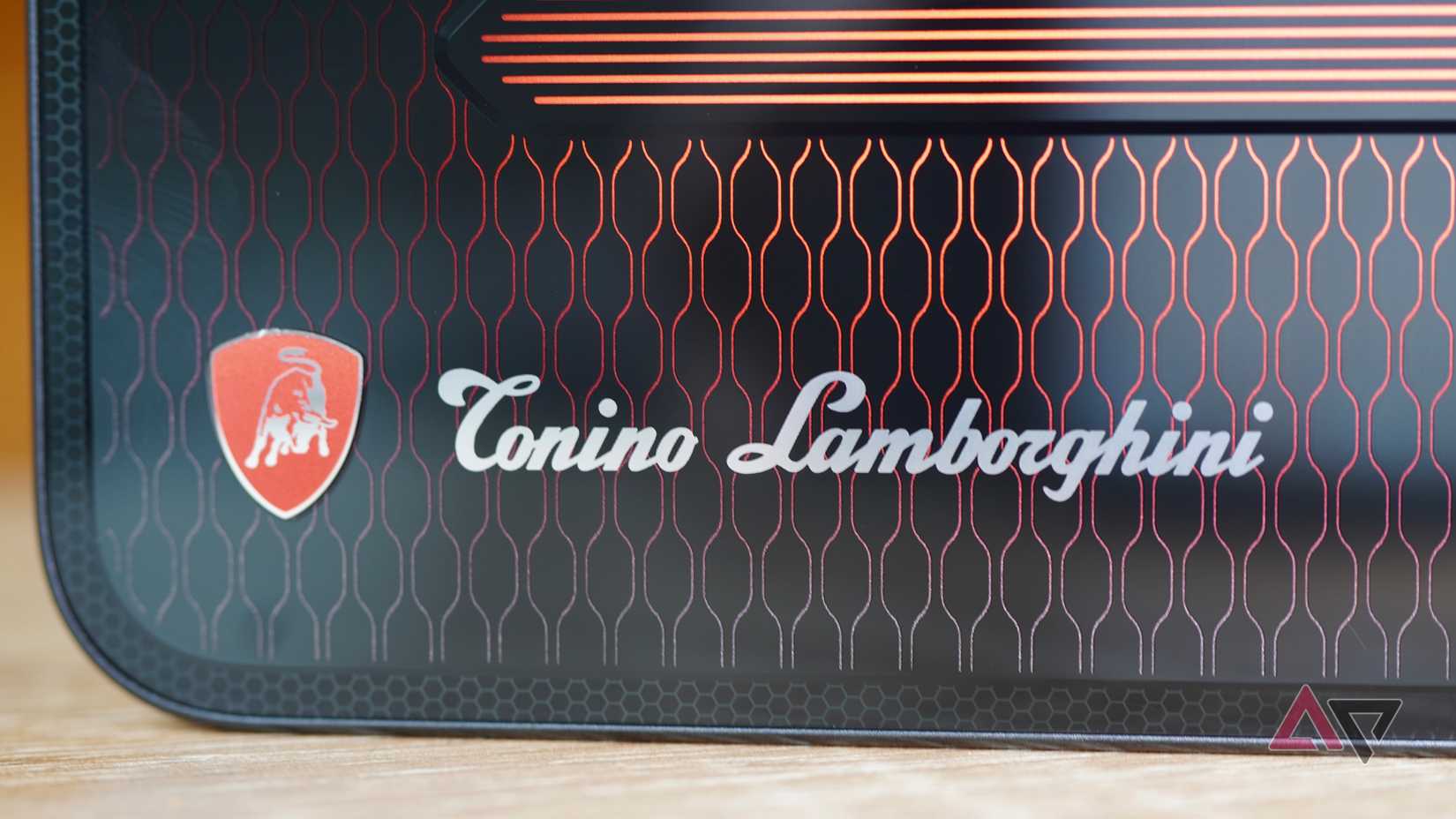 The Tecno Pova 8 Pro Tonino Lamborghini Limited Edition's logo