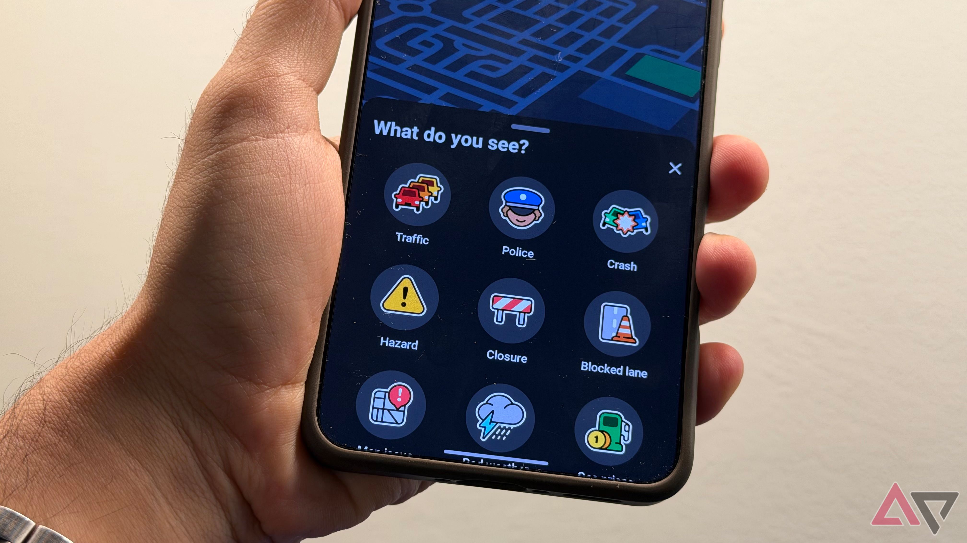Waze reports