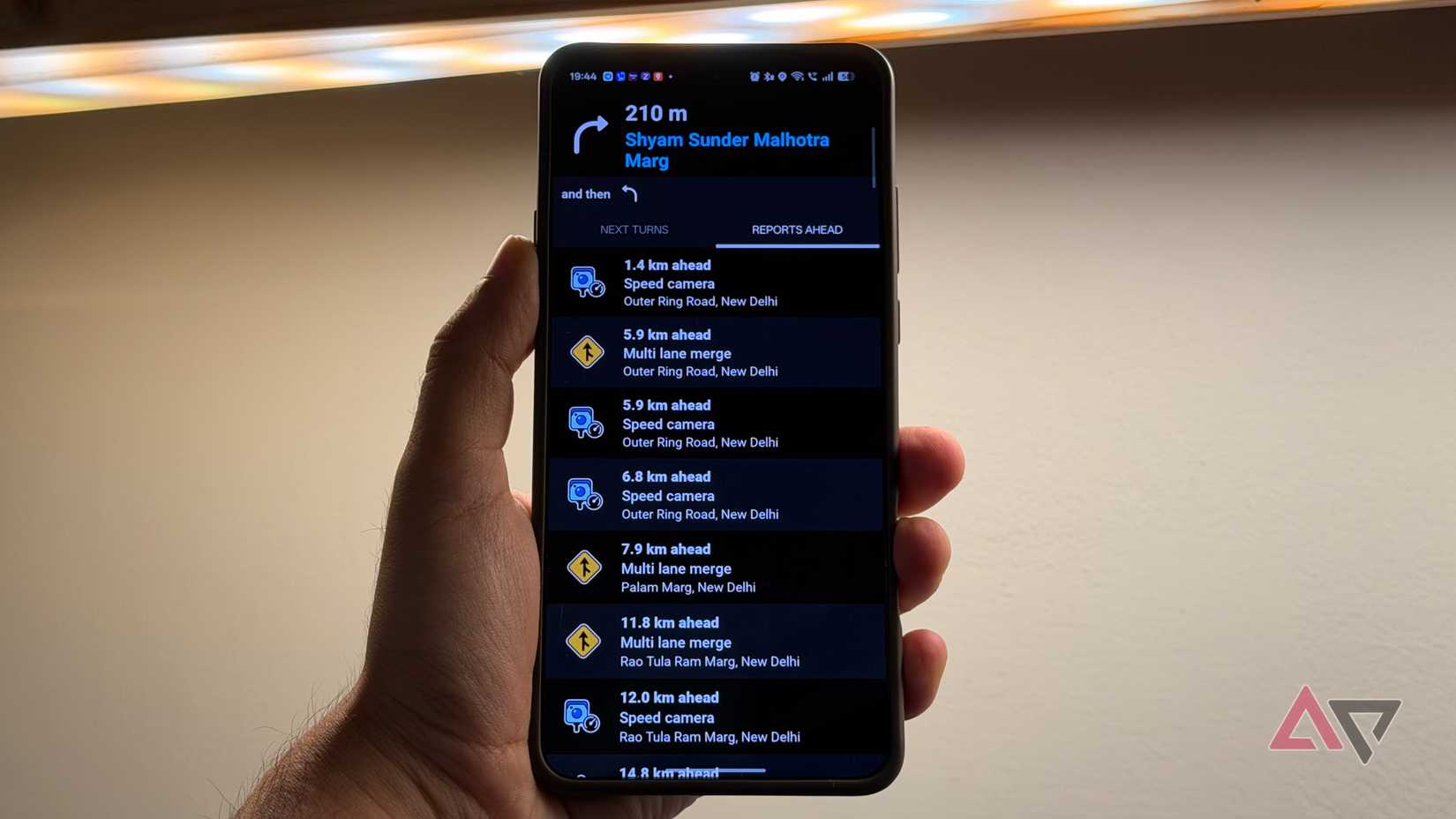 Waze route reports overview