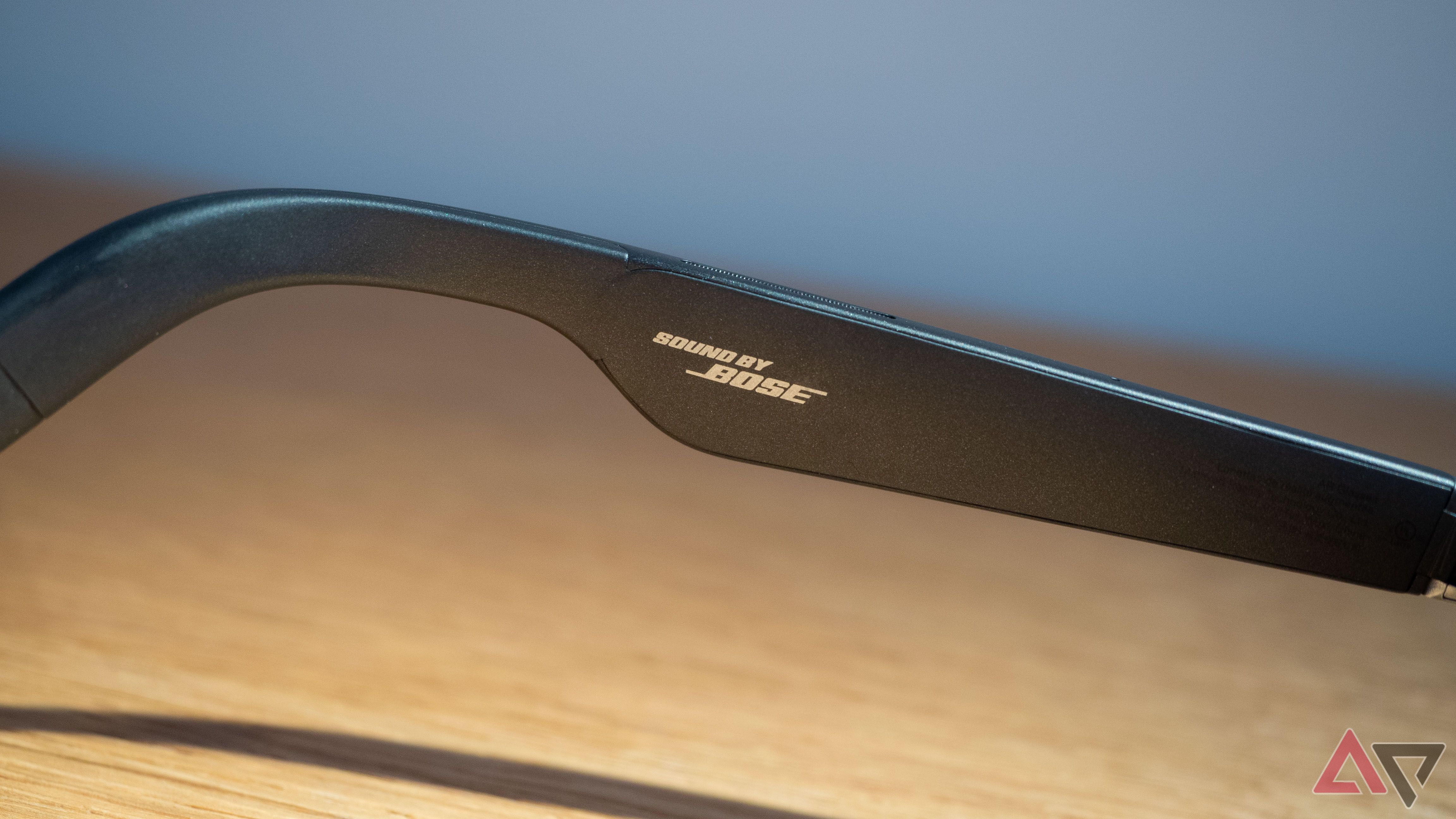 Xreal Aura glasses with Sound by Bose logo