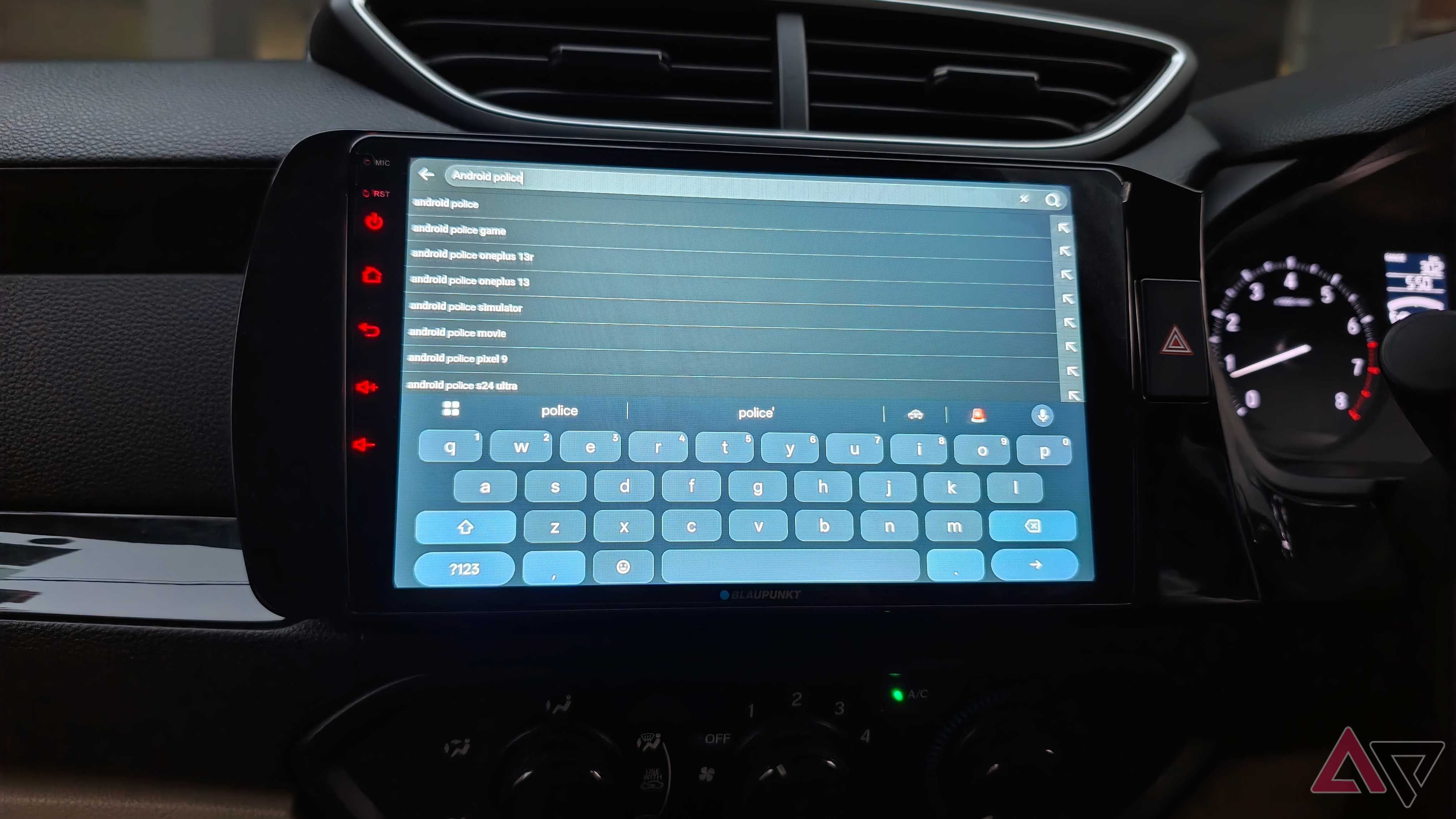 AA Browser sui risultati di ricerca di Android Auto