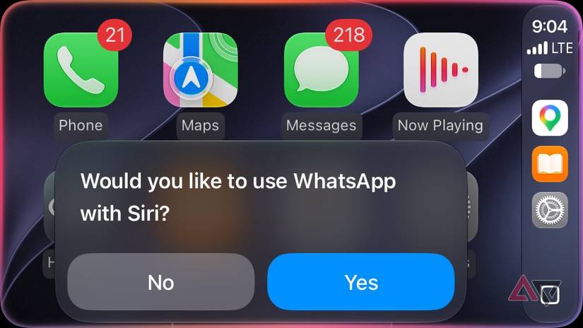 using Siri in Apple CarPlay