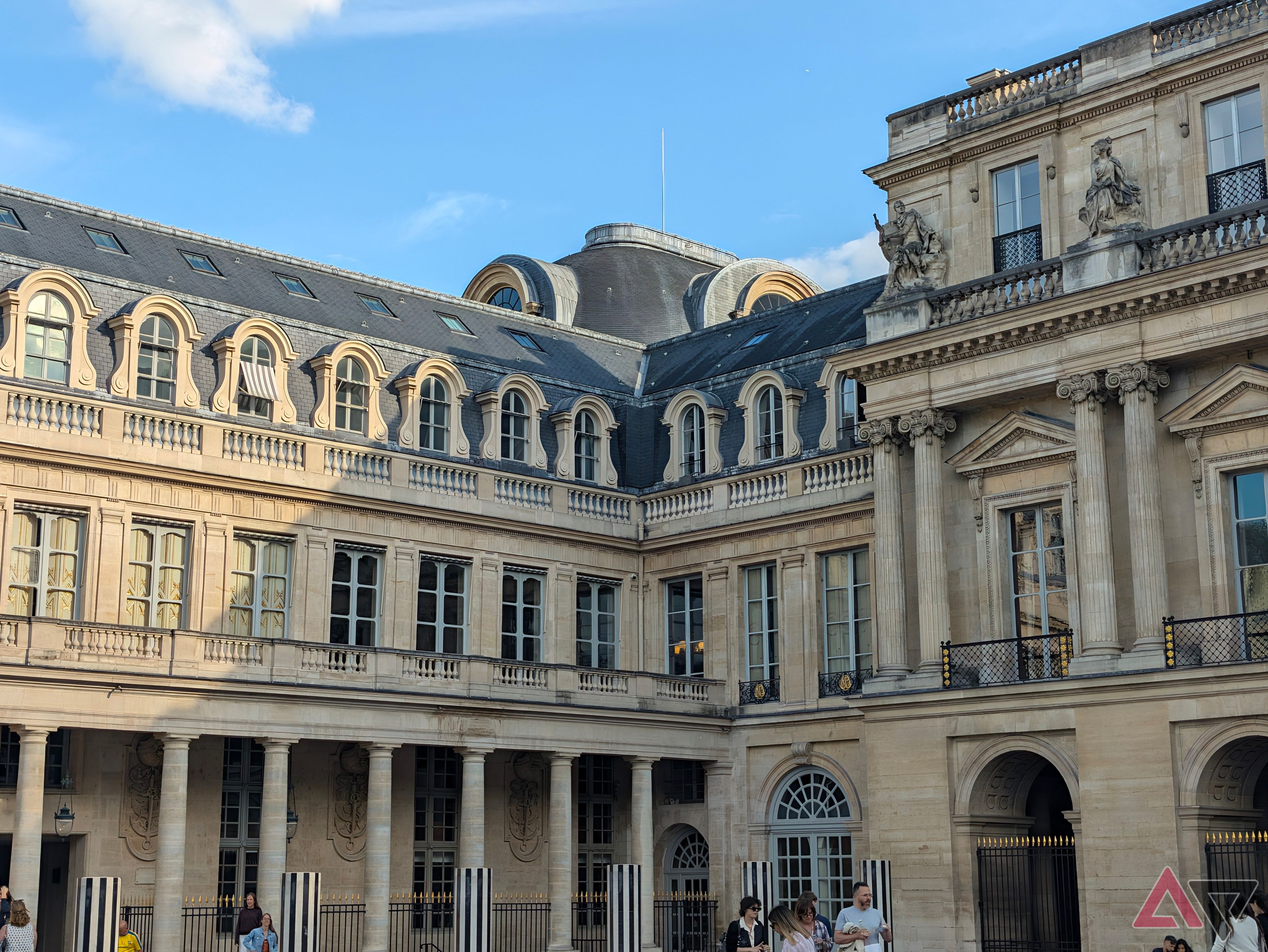 Google Pixel 11 Pro XL camera sample of the Palais Royal with Camera Look Original
