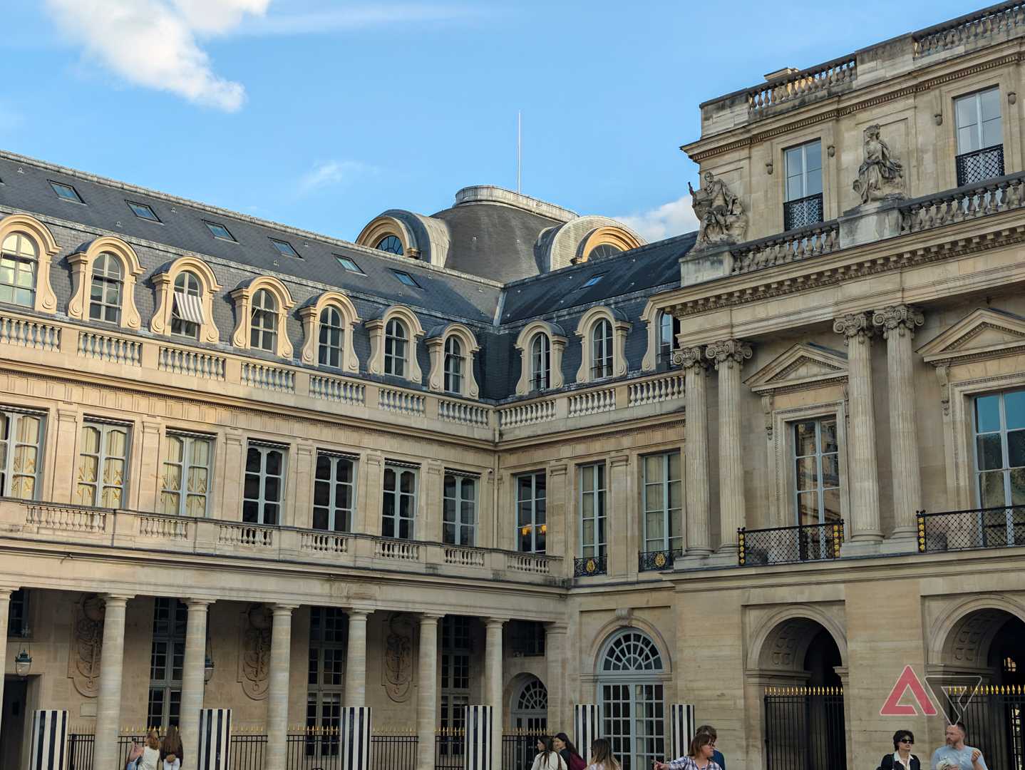 Google Pixel 11 Pro XL camera sample of the Palais Royal with Camera Look Vanilla