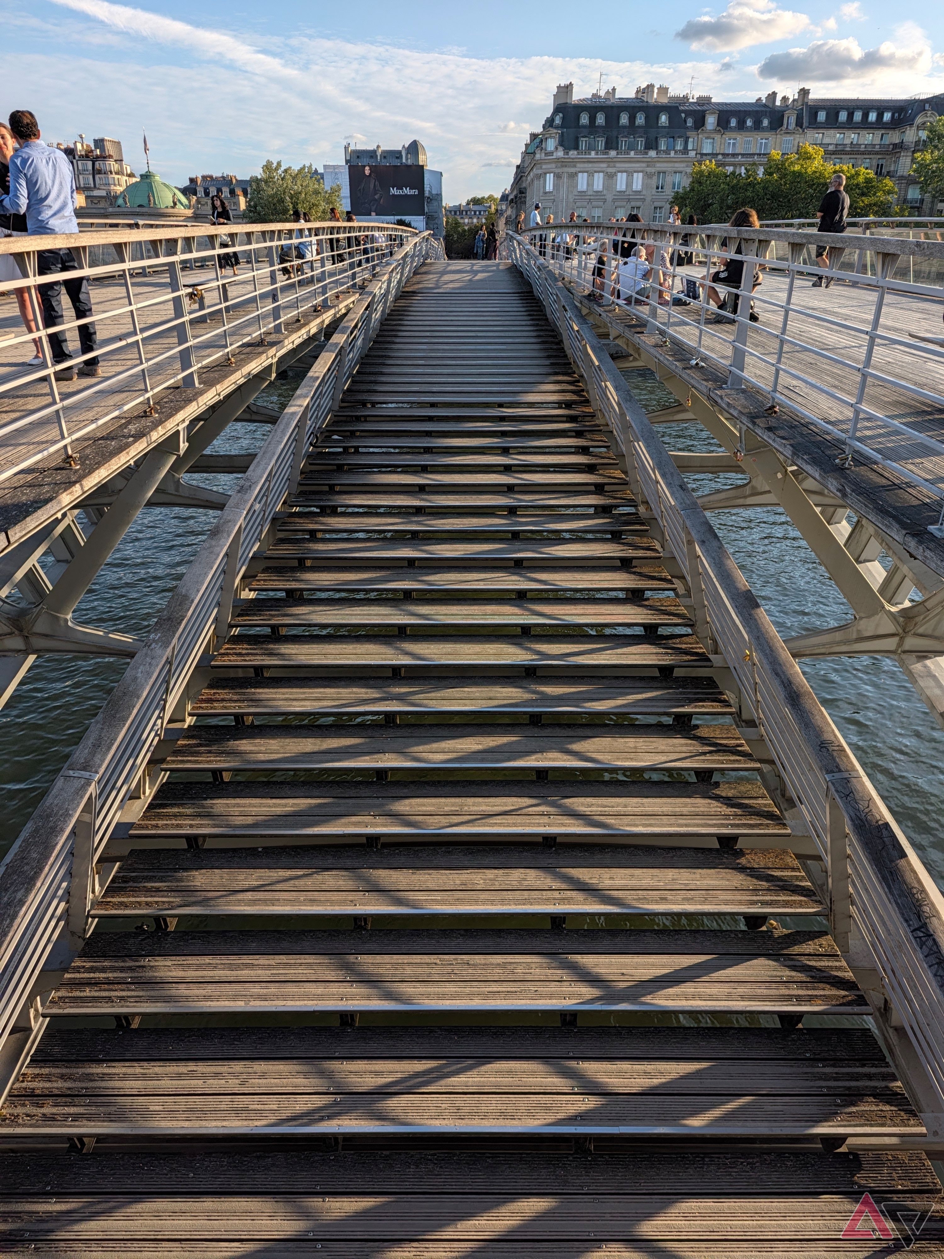 Google Pixel 11 Pro XL camera sample of some stairs at the golden hour with Camera Look Original