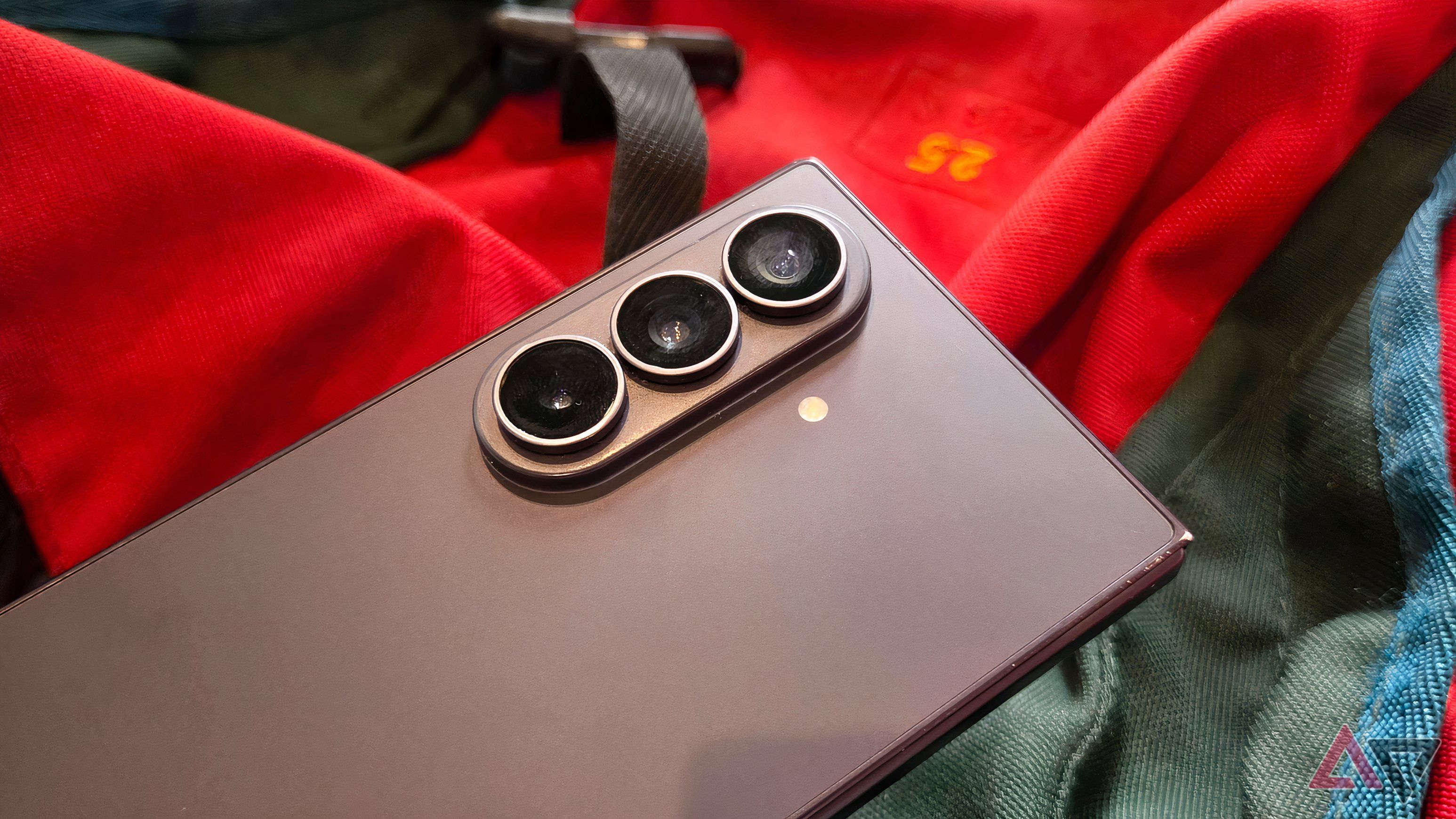 The Samsung Galaxy Z Fold 8 Ultra's camera bump.