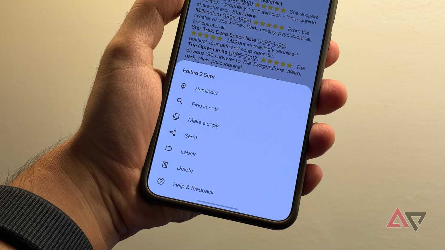 система продуктивности в Google Keep — иллюстрация 6 к материалу система продуктивности в Google Keep — иллюстрация 6 к материалу