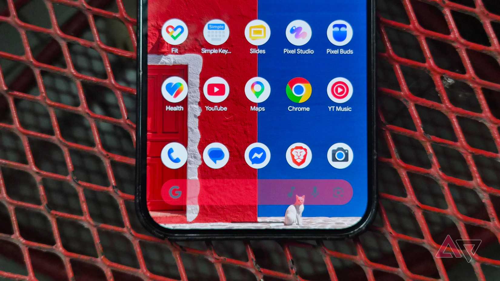 Google Pixel 9 Pro XL smartphone with apps