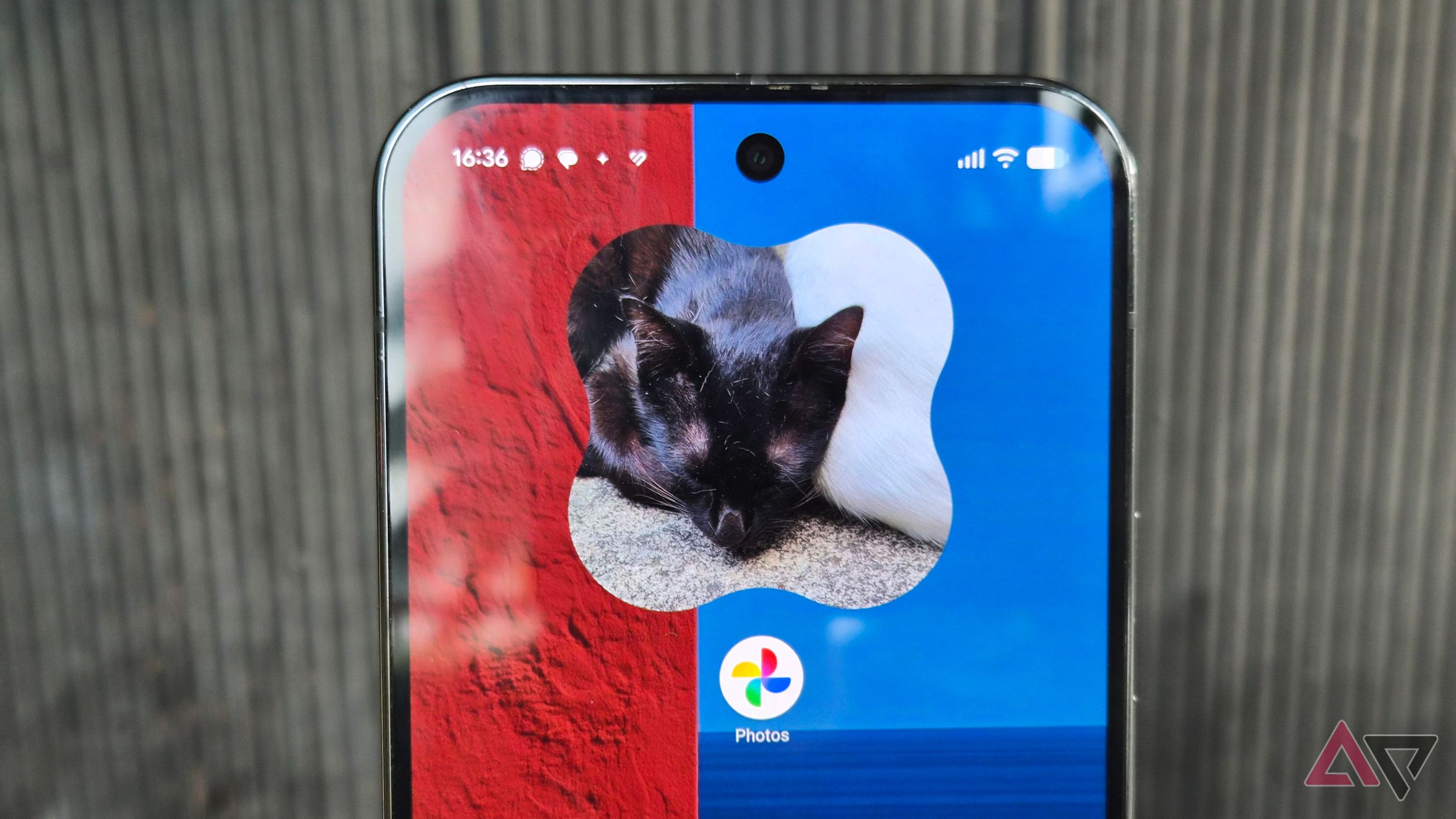 Google Pixel 9 Pro XL smartphone and home screen